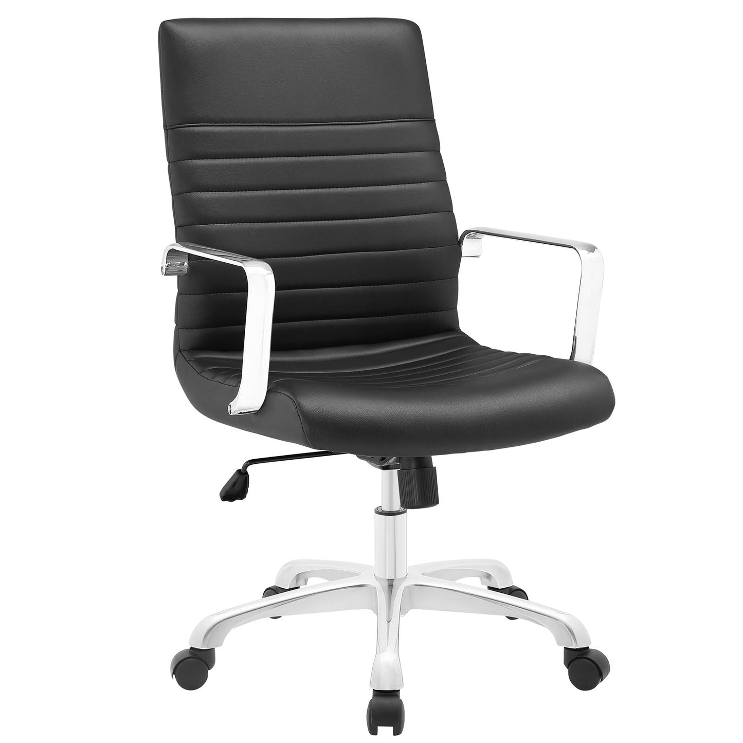 Finesse Mid Back Office Chair Black EEI-1534-BLK