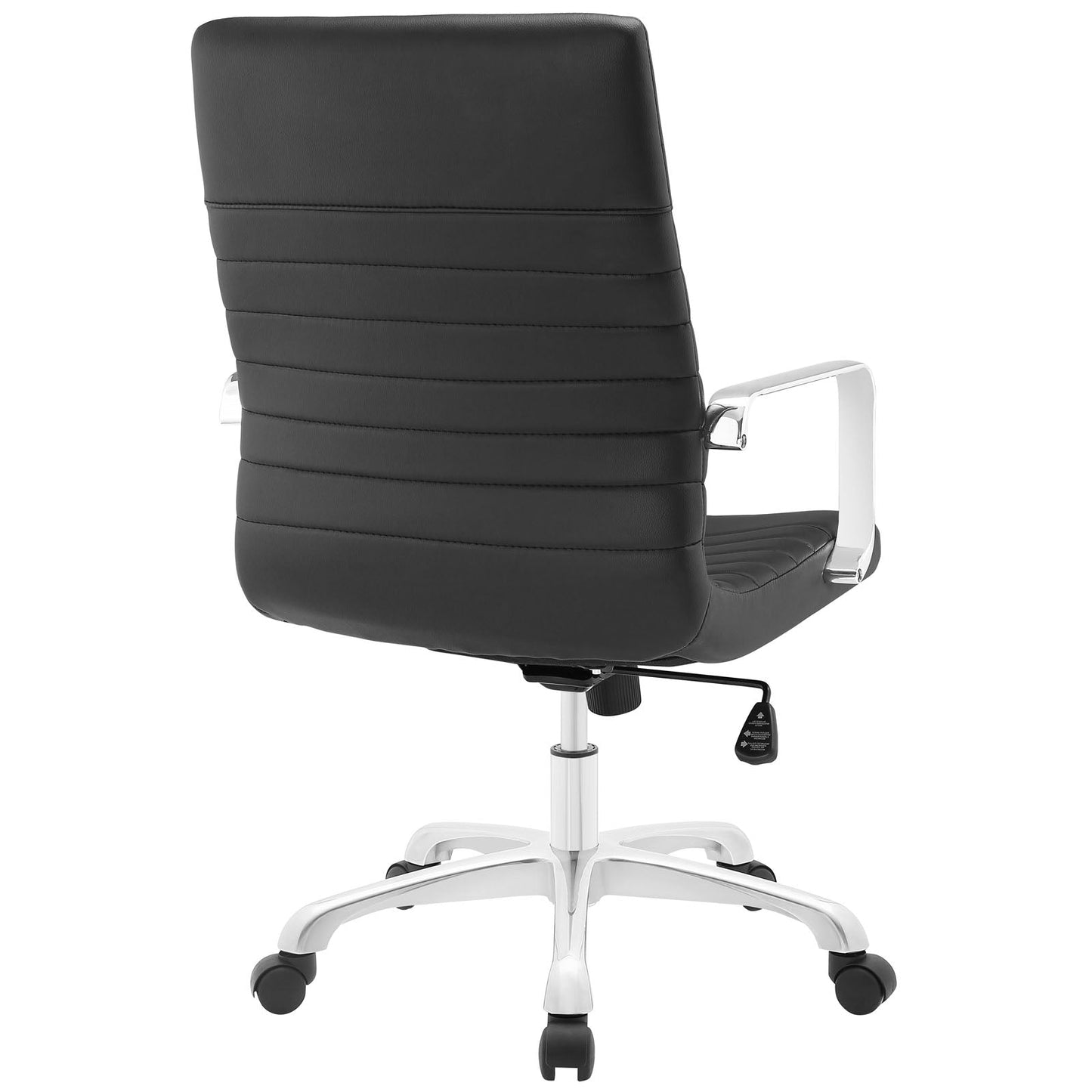 Finesse Mid Back Office Chair Black EEI-1534-BLK