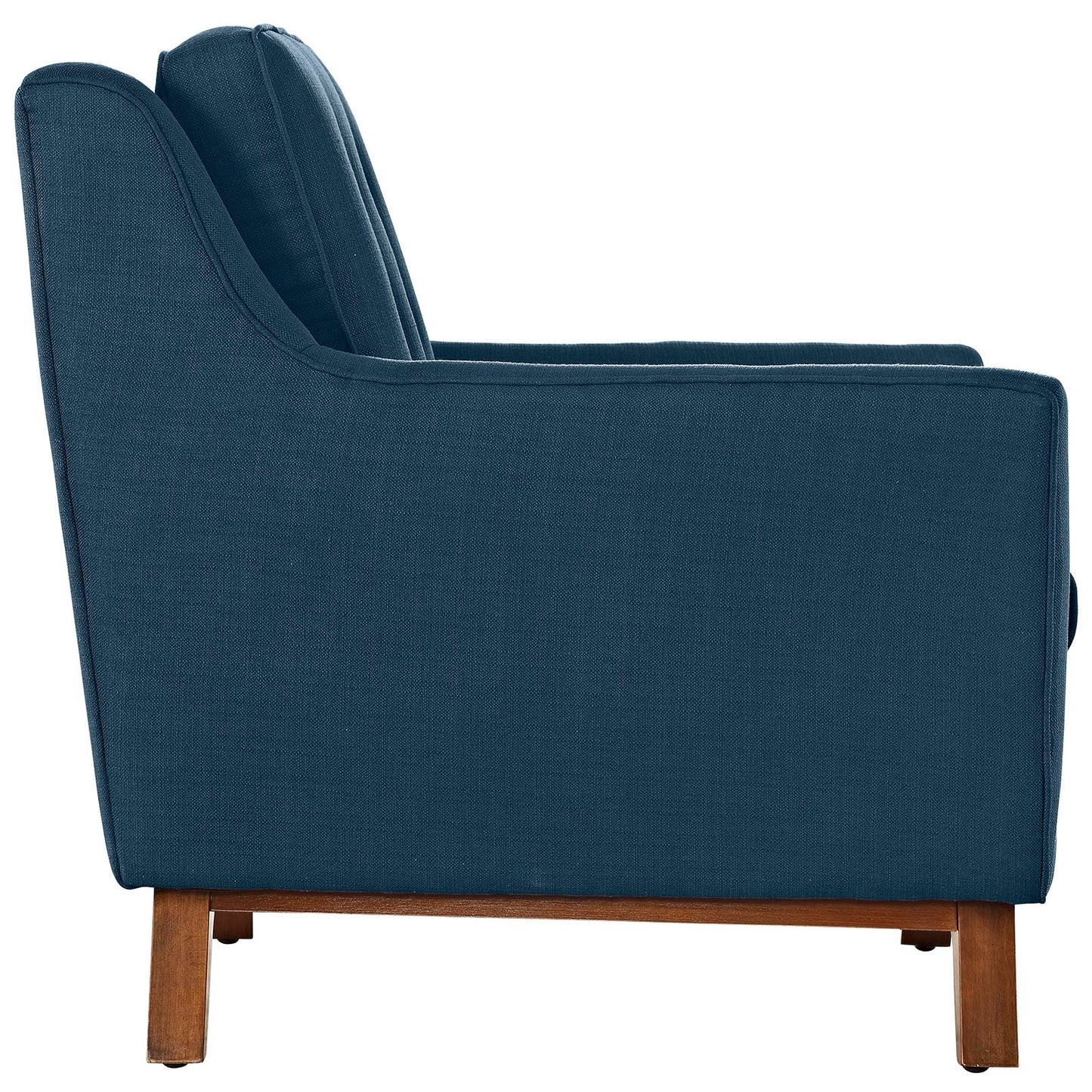 Beguile Upholstered Fabric Armchair Azure EEI-1798-AZU