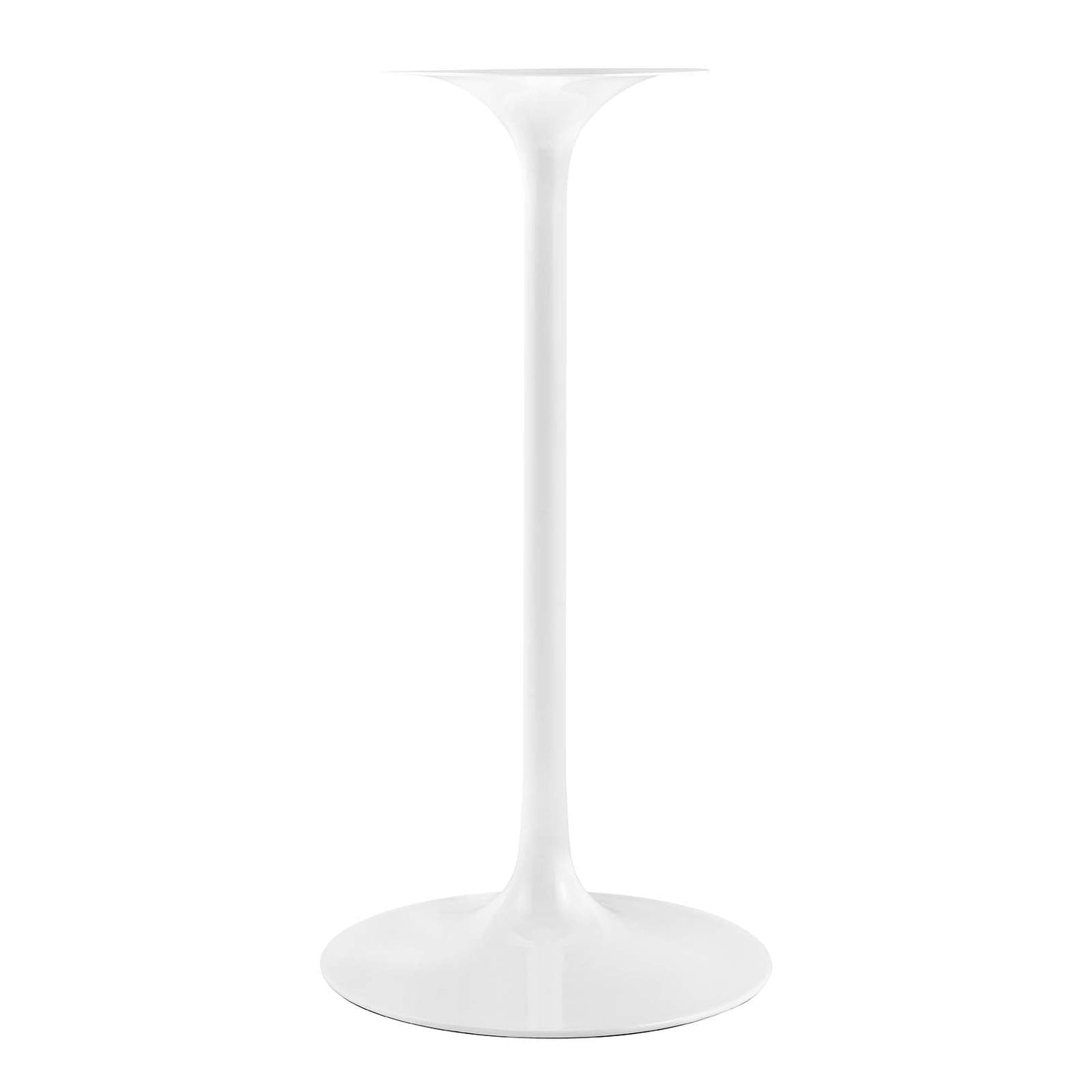 Lippa 28" Round Bar Table White EEI-1825-WHI