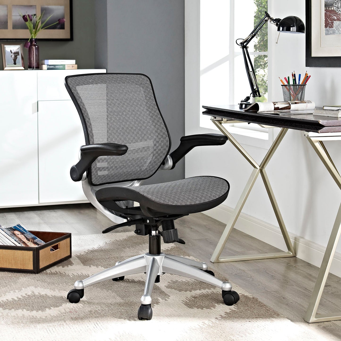 Edge All Mesh Office Chair Gray EEI-2064-GRY