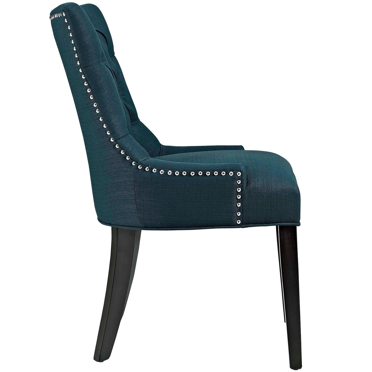 Regent Tufted Fabric Dining Chair Azure EEI-2223-AZU