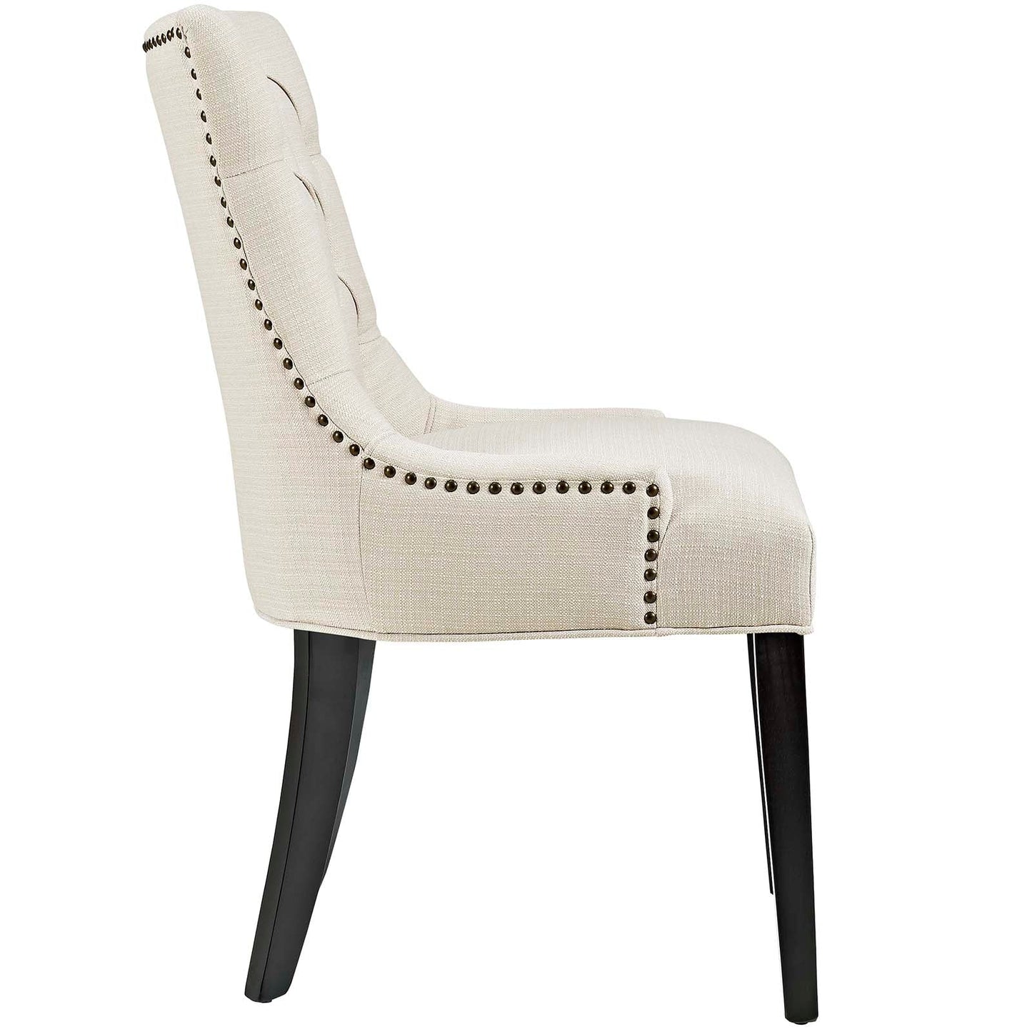 Regent Tufted Fabric Dining Chair Beige EEI-2223-BEI