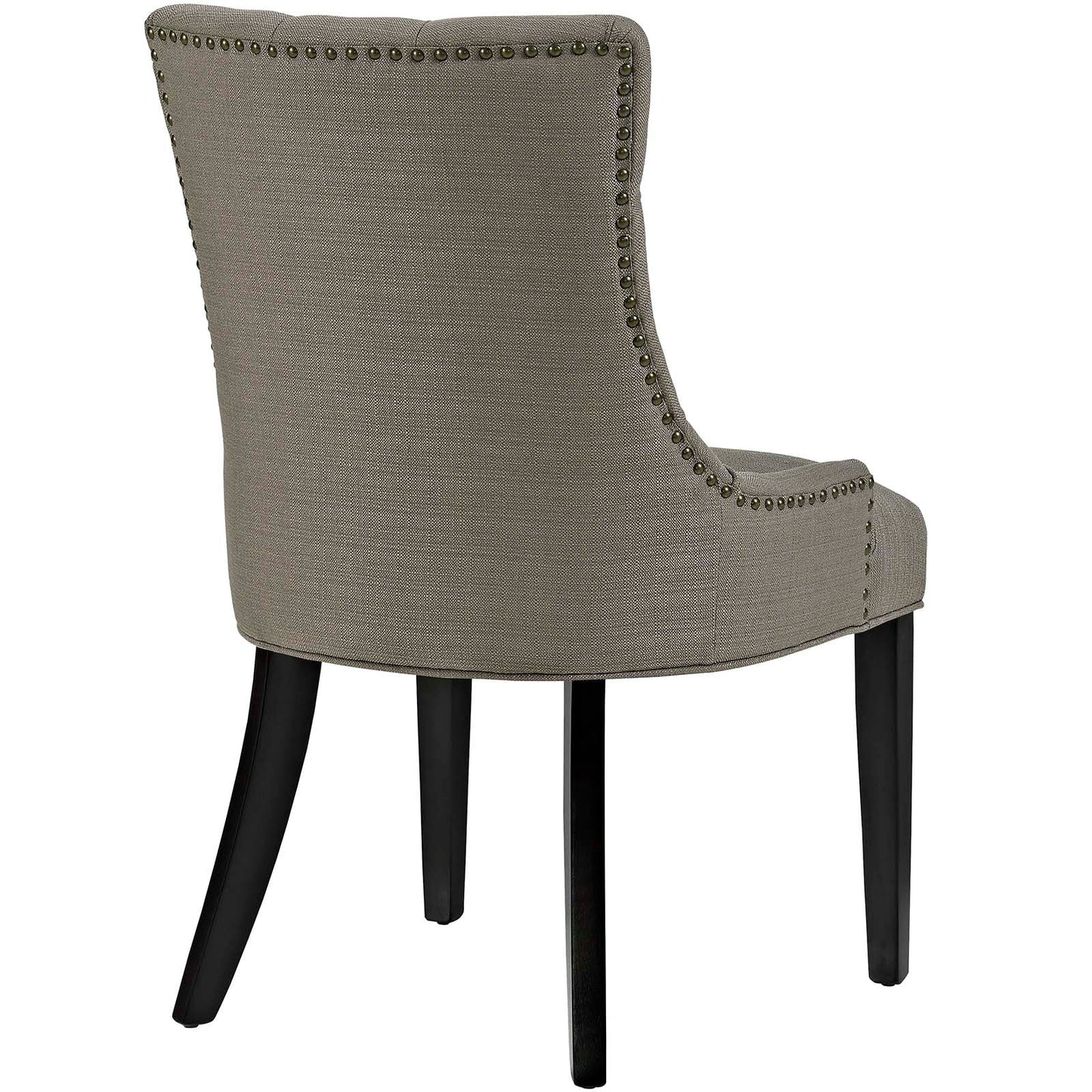 Regent Tufted Fabric Dining Chair Granite EEI-2223-GRA