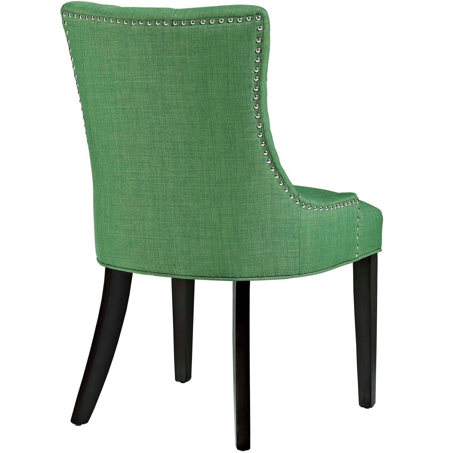 Regent Tufted Fabric Dining Chair Kelly Green EEI-2223-GRN