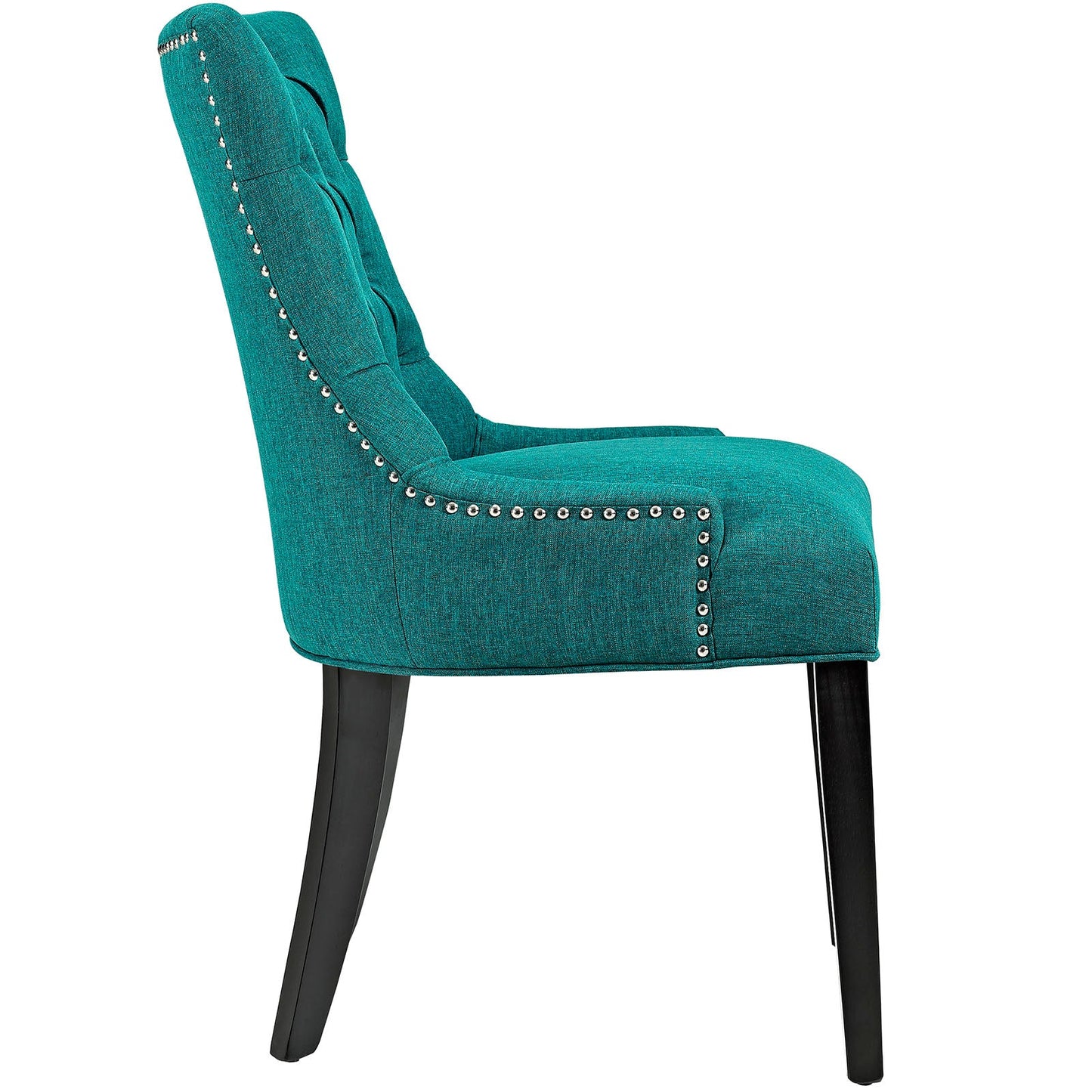 Regent Tufted Fabric Dining Chair Teal EEI-2223-TEA