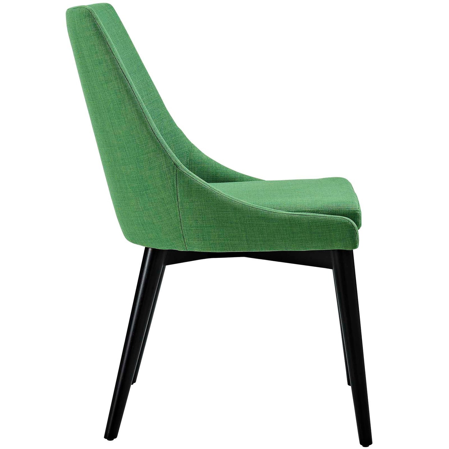 Viscount Fabric Dining Chair Kelly Green EEI-2227-GRN