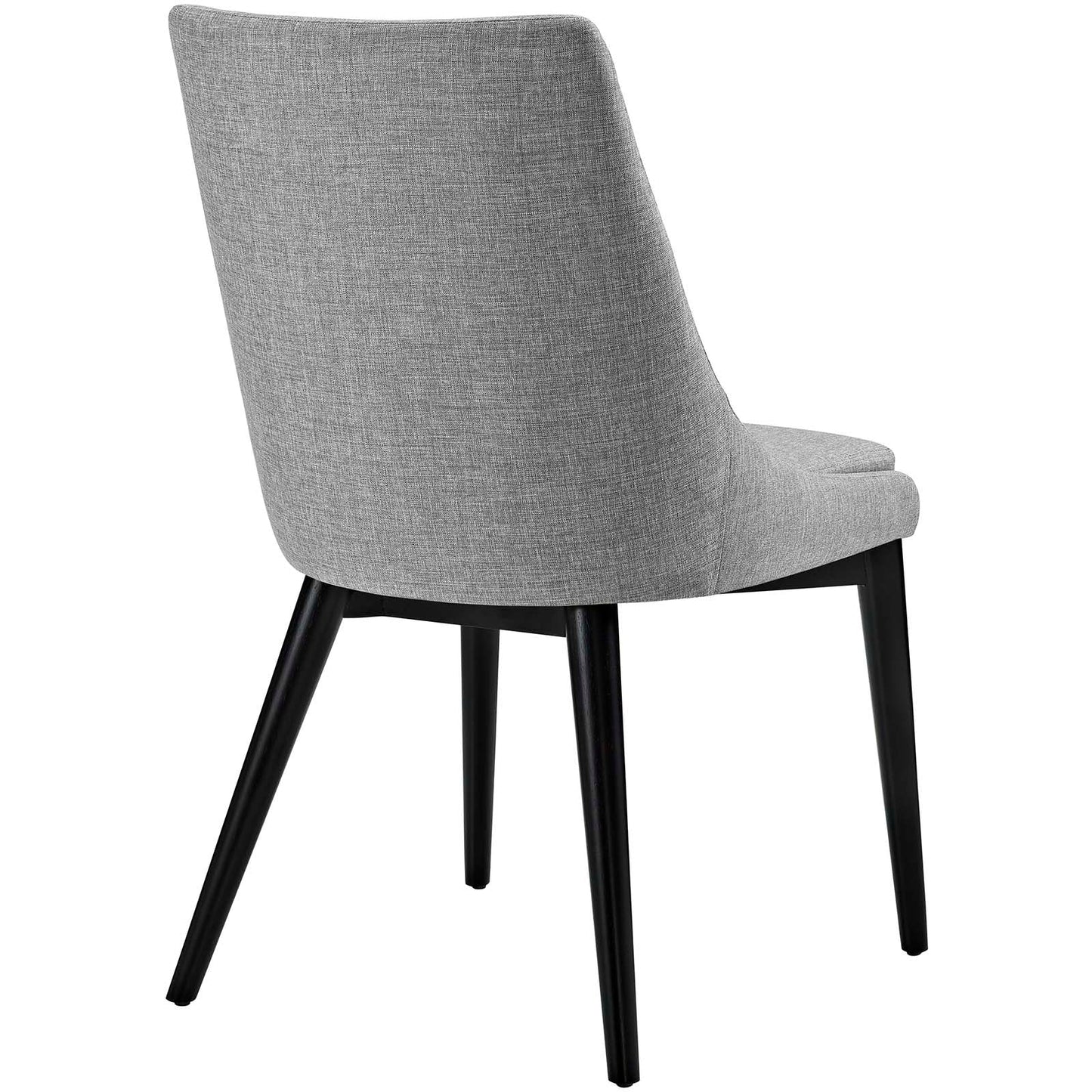 Viscount Fabric Dining Chair Light Gray EEI-2227-LGR