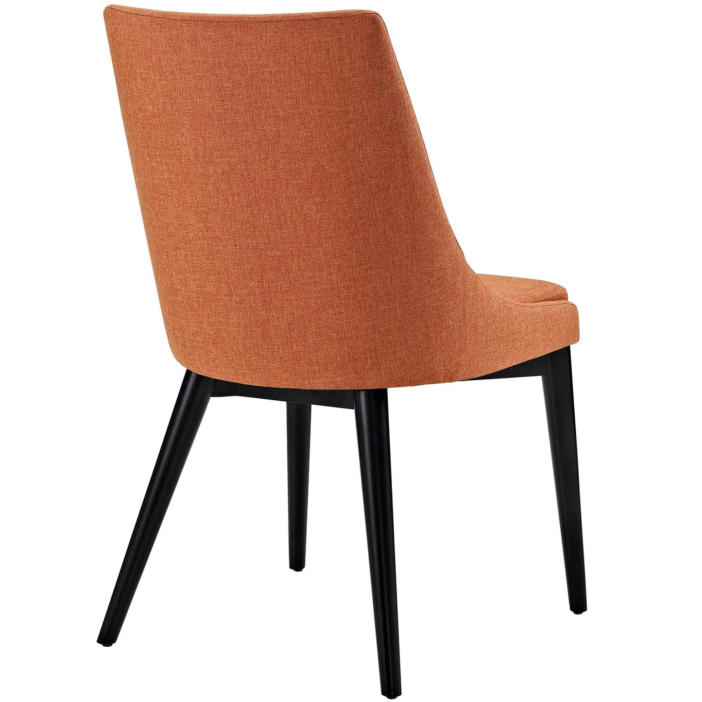 Viscount Fabric Dining Chair Orange EEI-2227-ORA