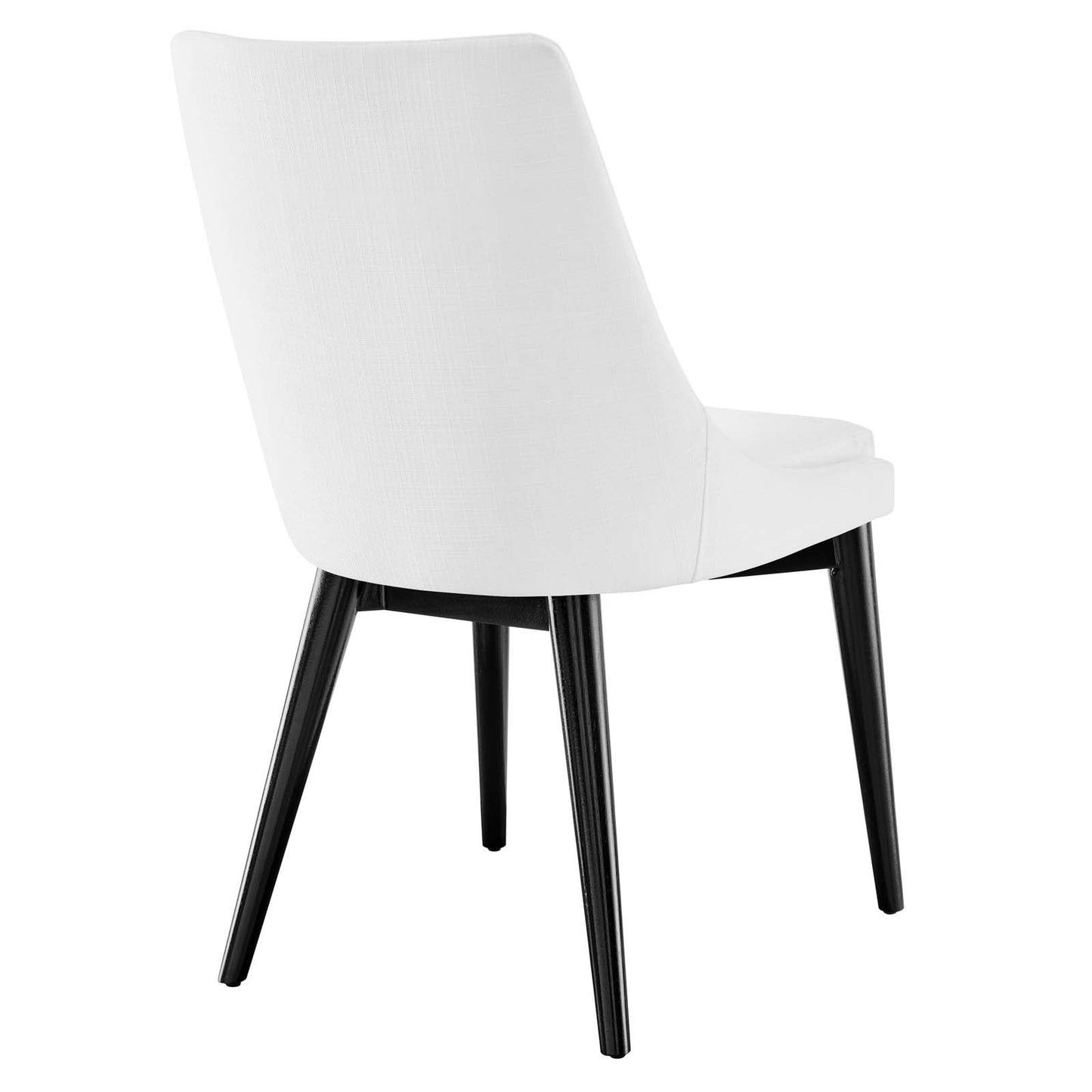 Viscount Fabric Dining Chair White EEI-2227-WHI