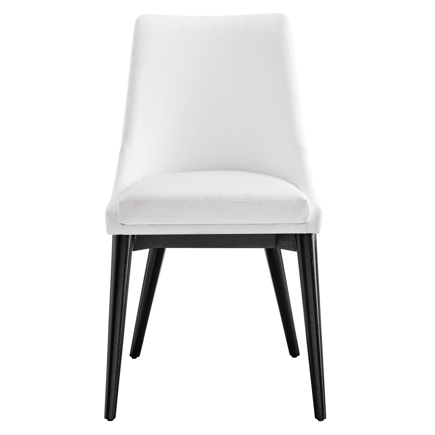 Viscount Fabric Dining Chair White EEI-2227-WHI