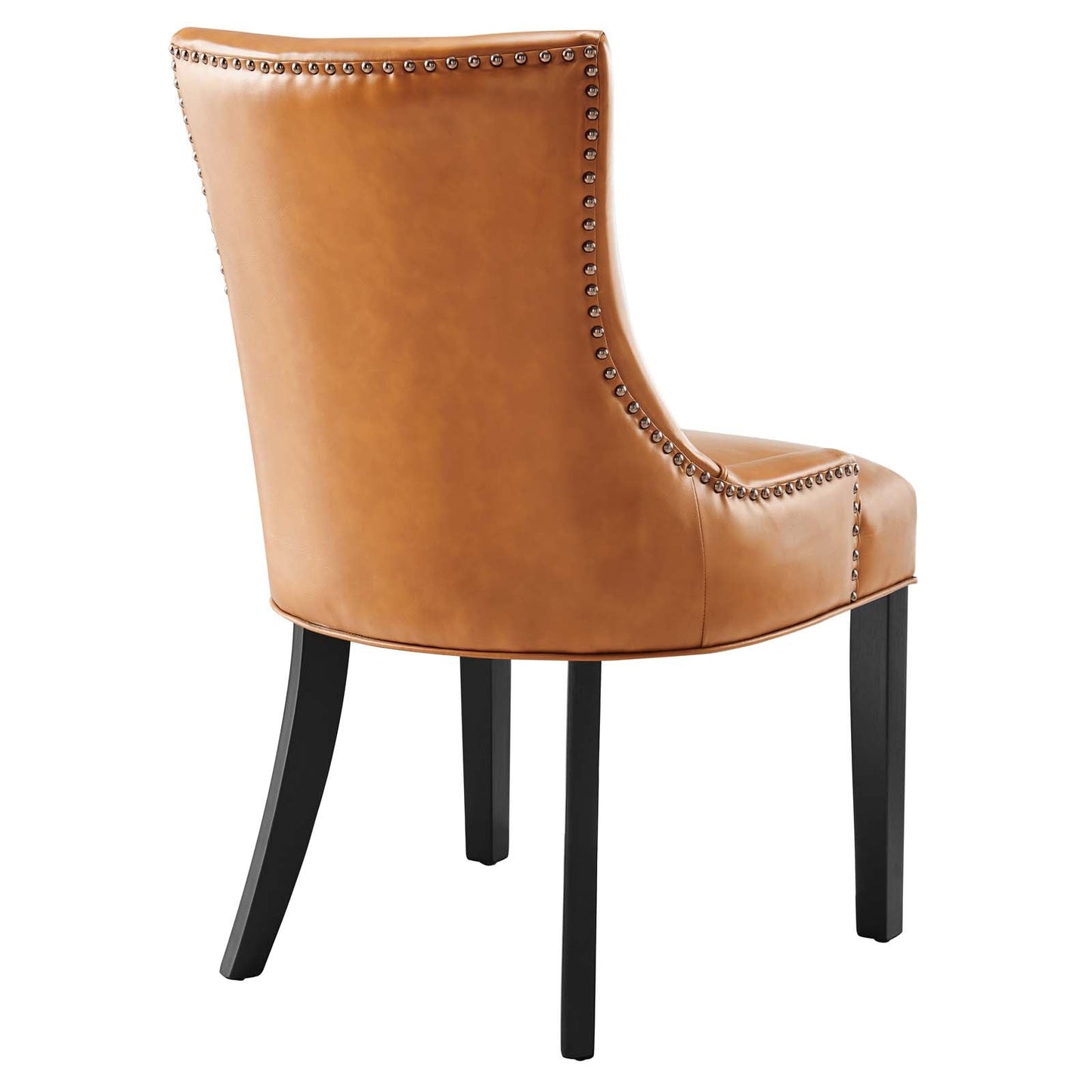 Marquis Vegan Leather Dining Chair Tan EEI-2228-TAN