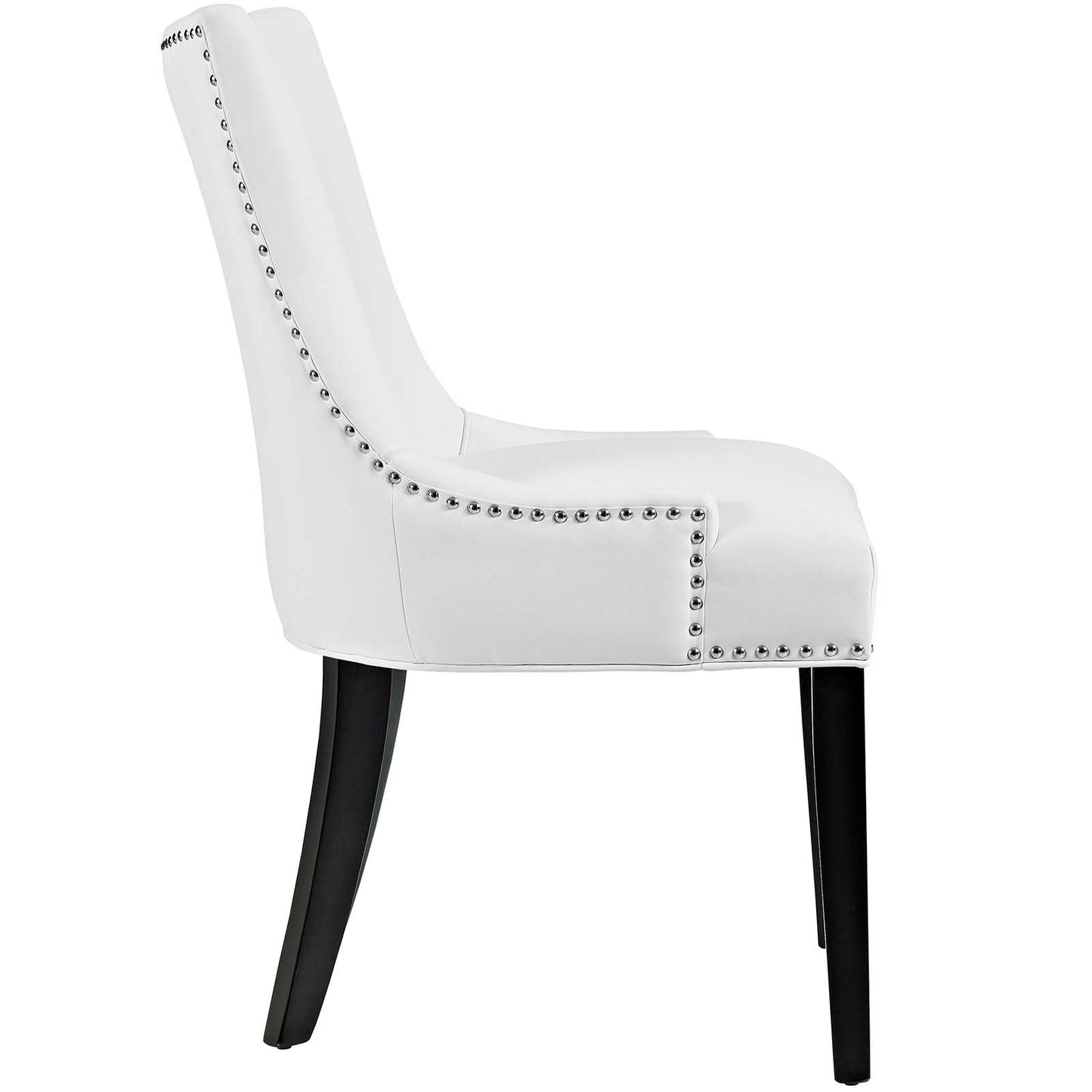 Marquis Vegan Leather Dining Chair White EEI-2228-WHI