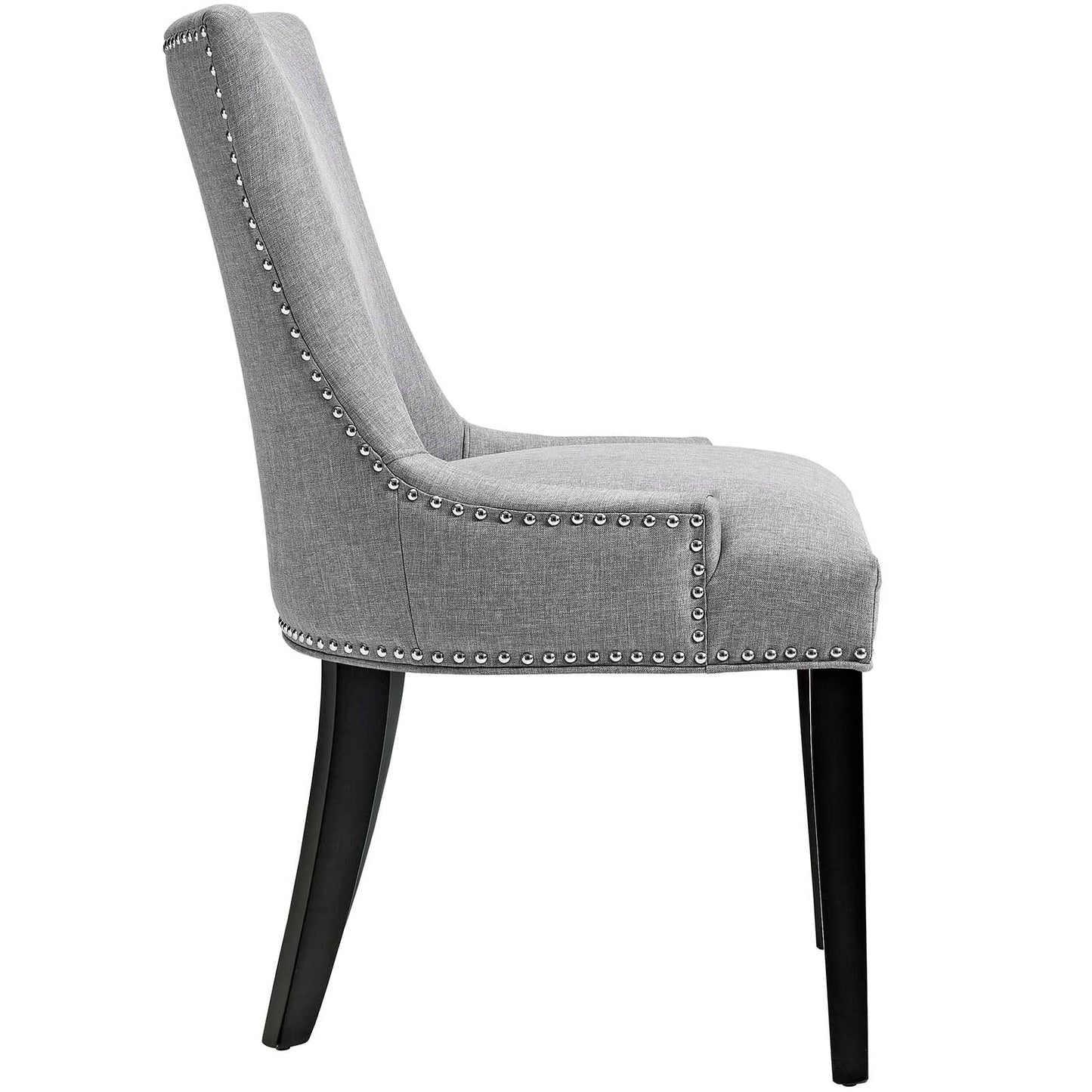 Marquis Fabric Dining Chair Light Gray EEI-2229-LGR