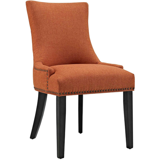 Marquis Fabric Dining Chair Orange EEI-2229-ORA