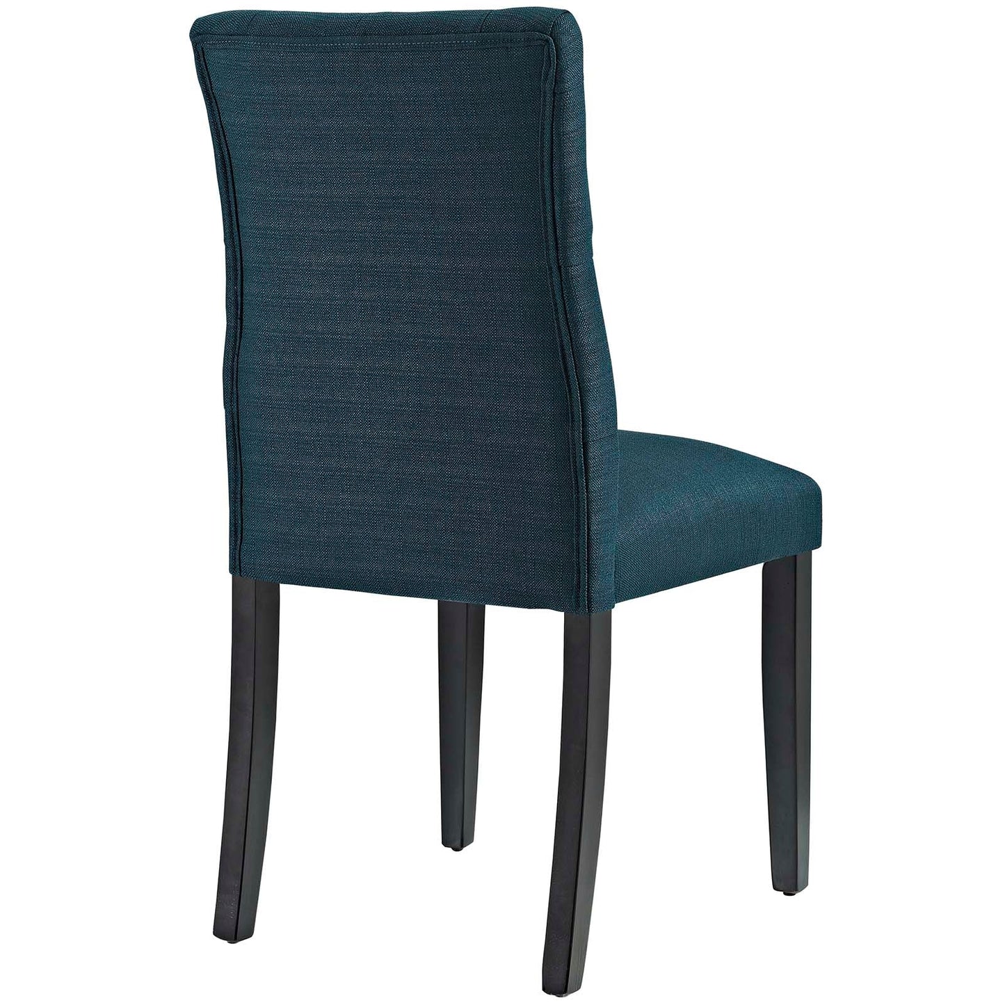 Duchess Button Tufted Fabric Dining Chair Azure EEI-2231-AZU