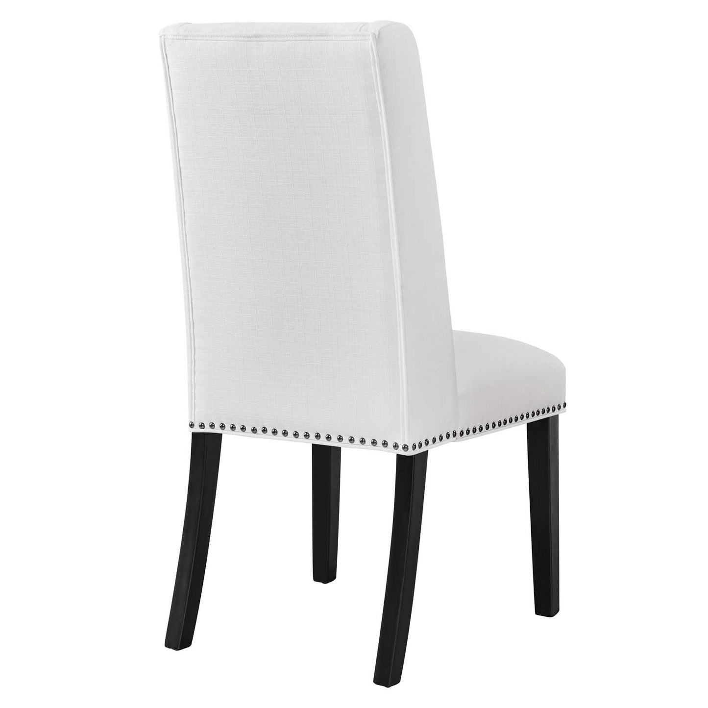 Baron Fabric Dining Chair White EEI-2233-WHI