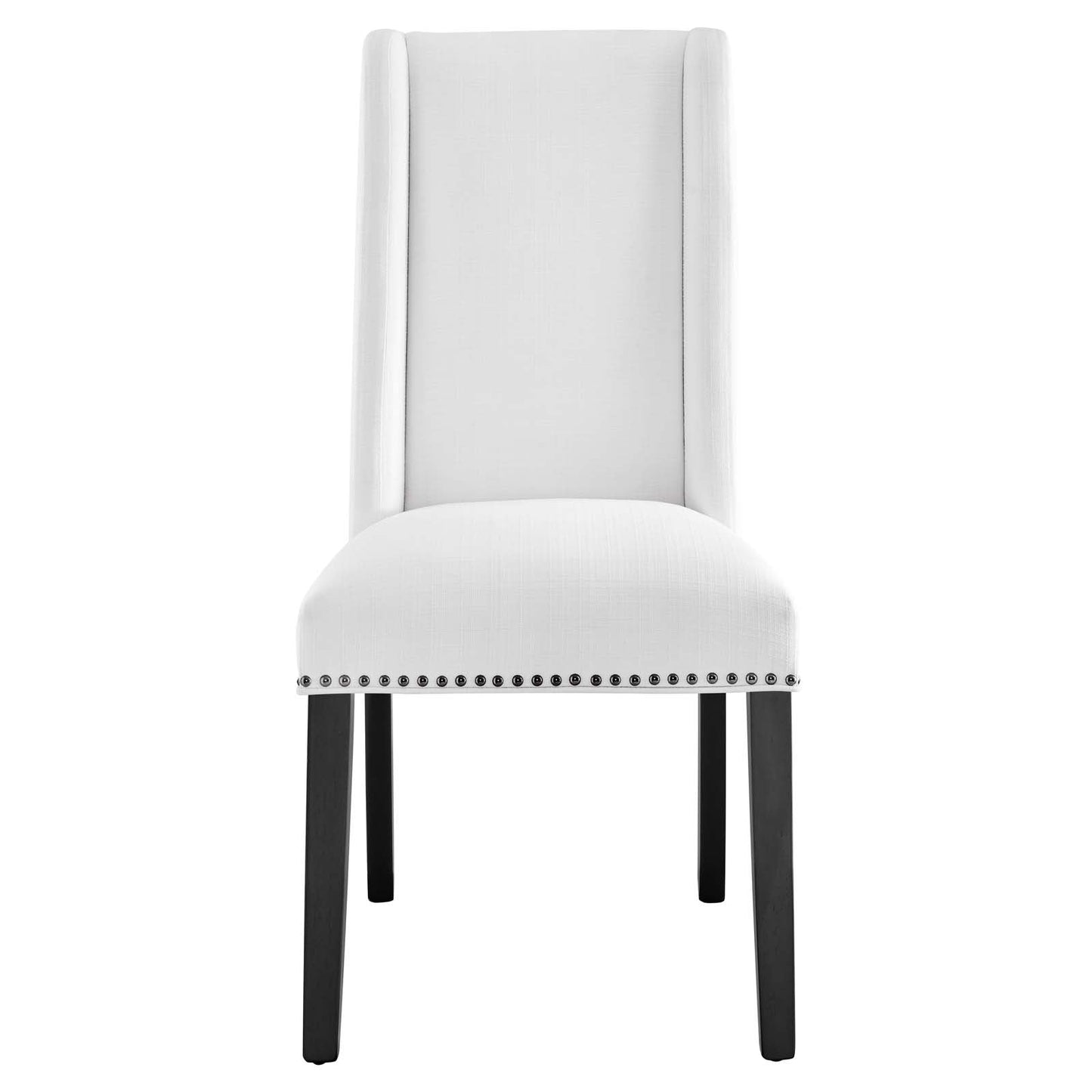 Baron Fabric Dining Chair White EEI-2233-WHI