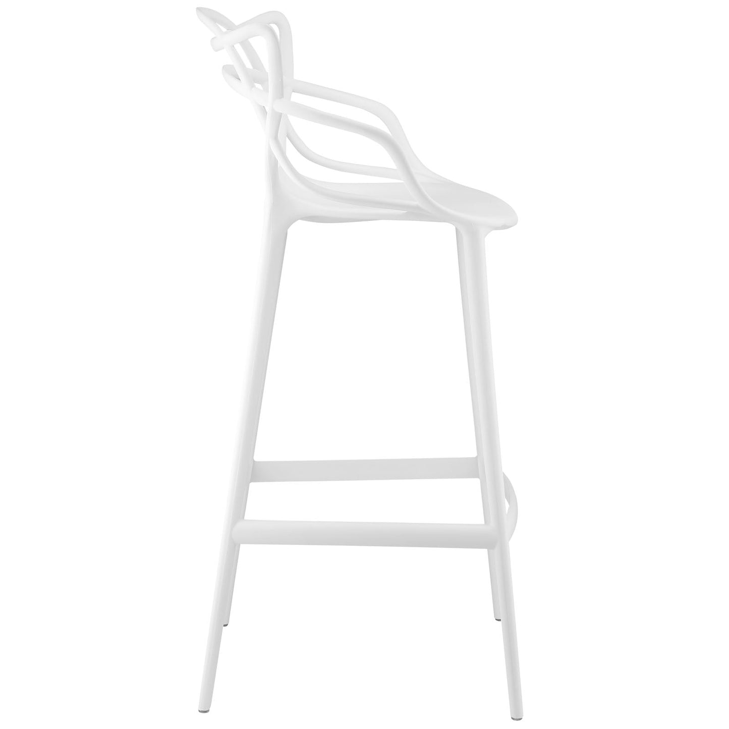 Entangled Bar Stool Set of 2 White EEI-2349-WHI-SET