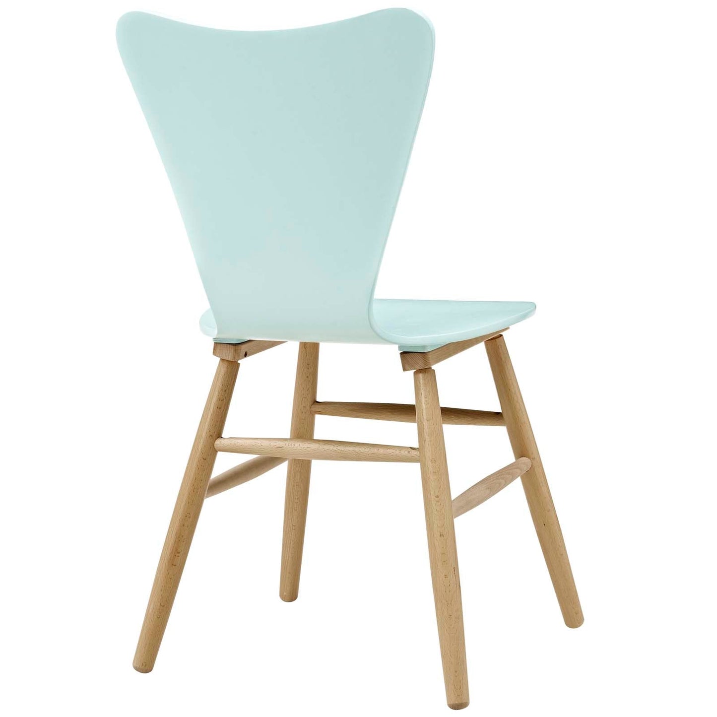 Cascade Wood Dining Chair Light Blue EEI-2672-LBU