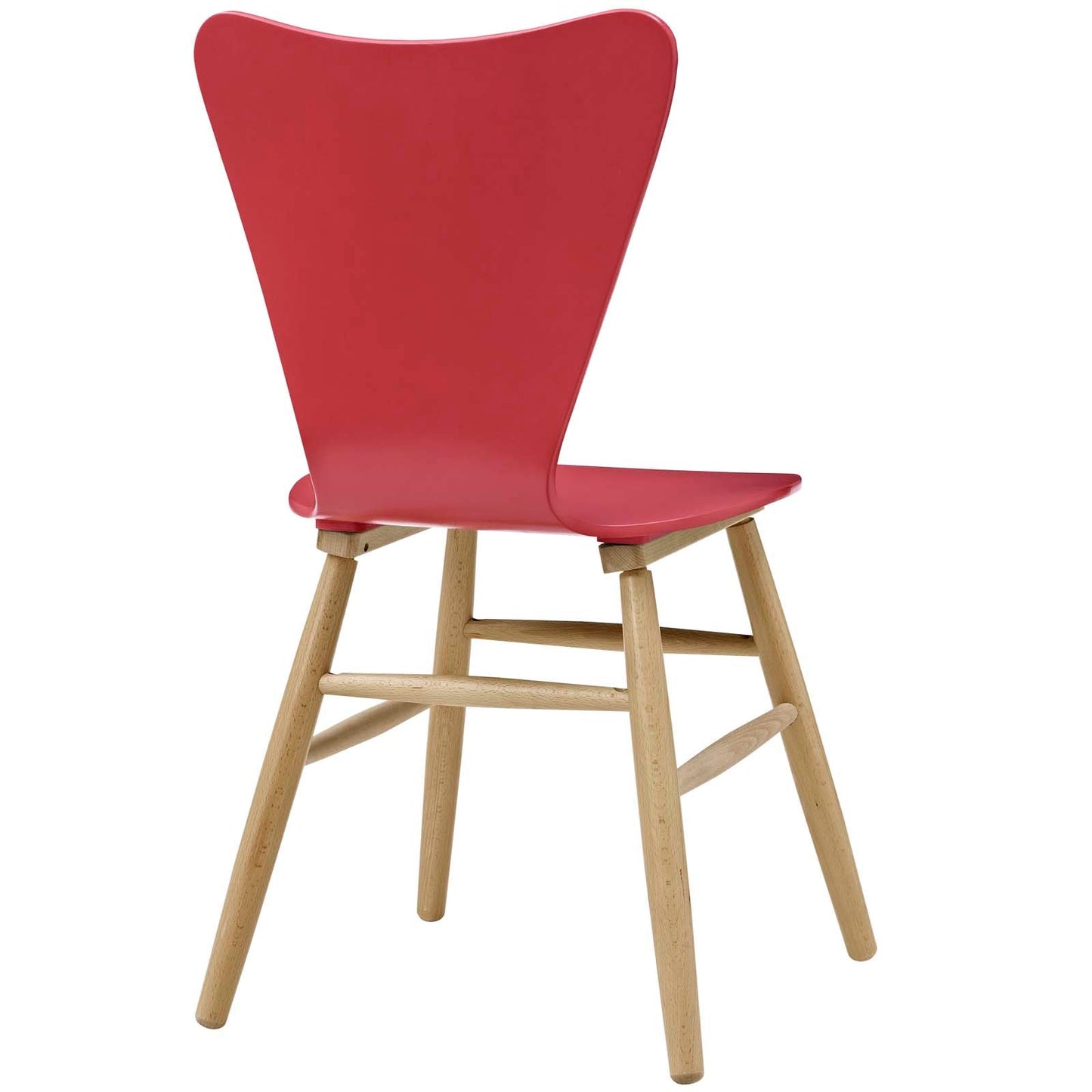 Cascade Wood Dining Chair Red EEI-2672-RED