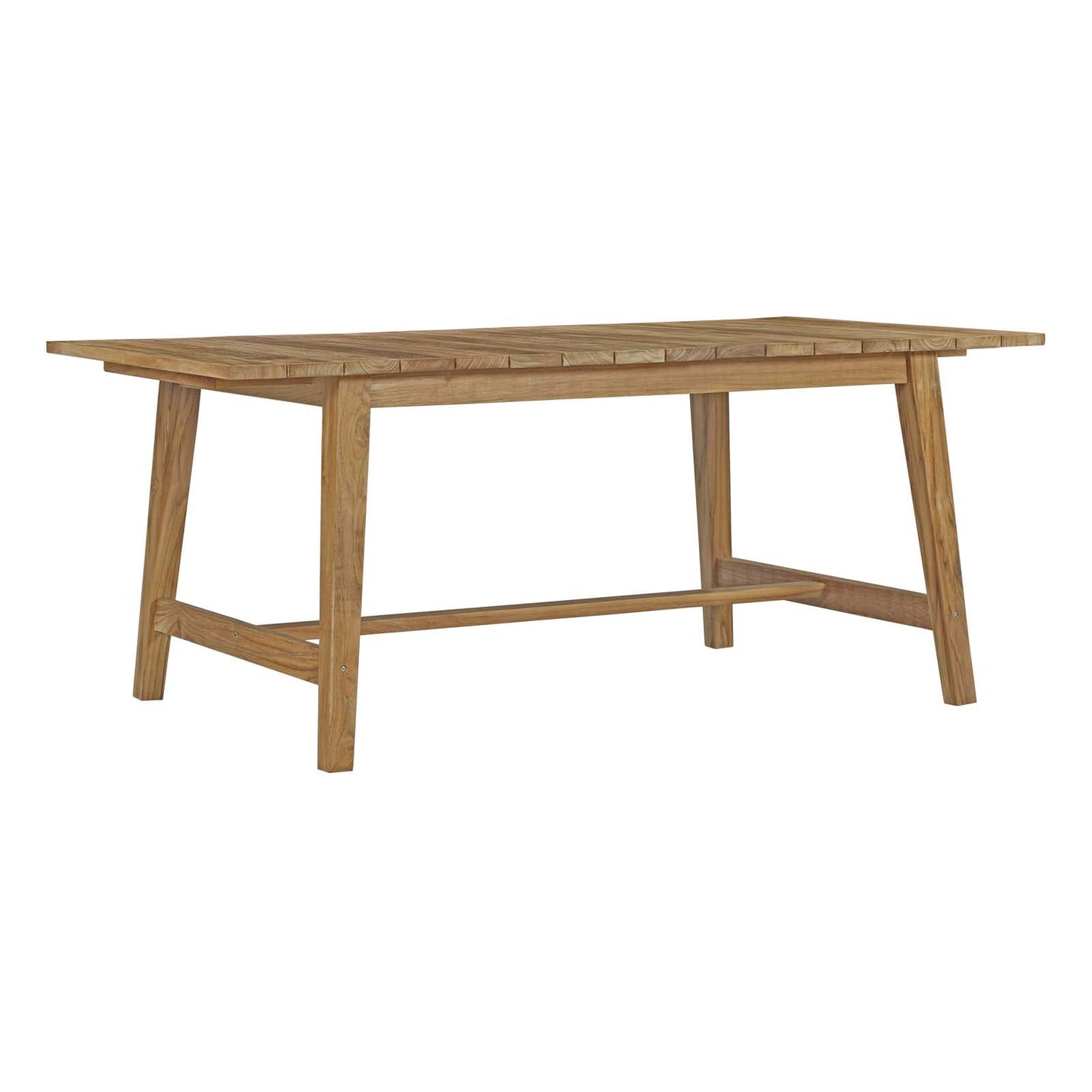 Dorset Outdoor Patio Teak Dining Table Natural EEI-2712-NAT