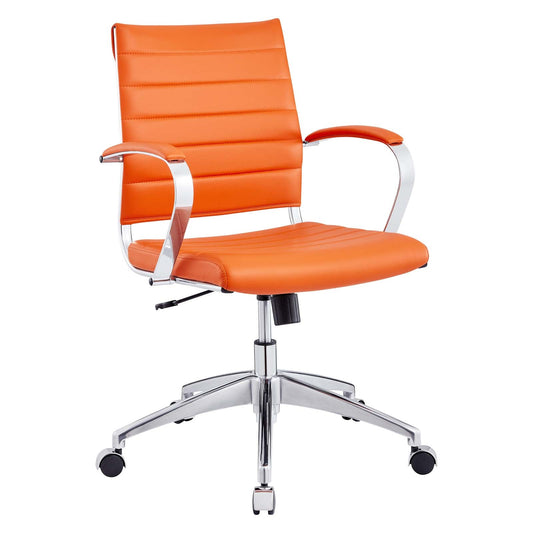 Jive Mid Back Office Chair Orange EEI-273-ORA