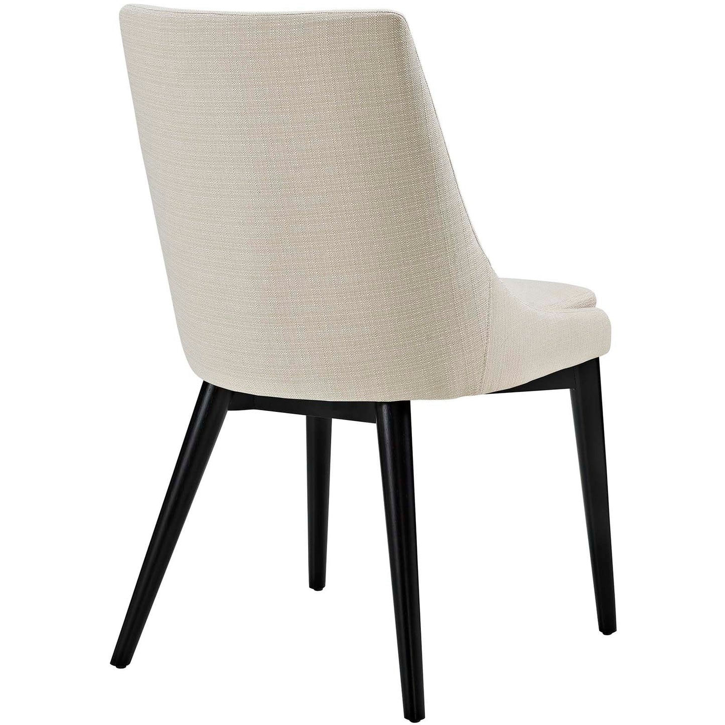 Viscount Dining Side Chair Fabric Set of 2 Beige EEI-2745-BEI-SET