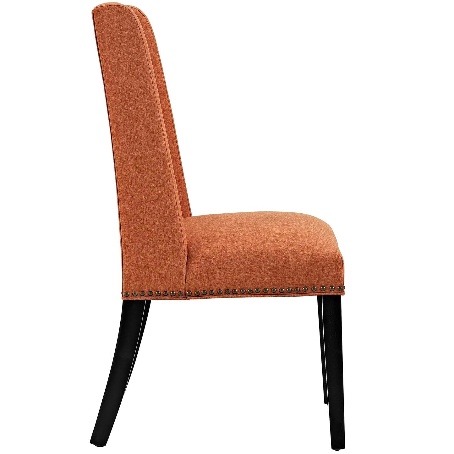 Baron Dining Chair Fabric Set of 2 Orange EEI-2748-ORA-SET