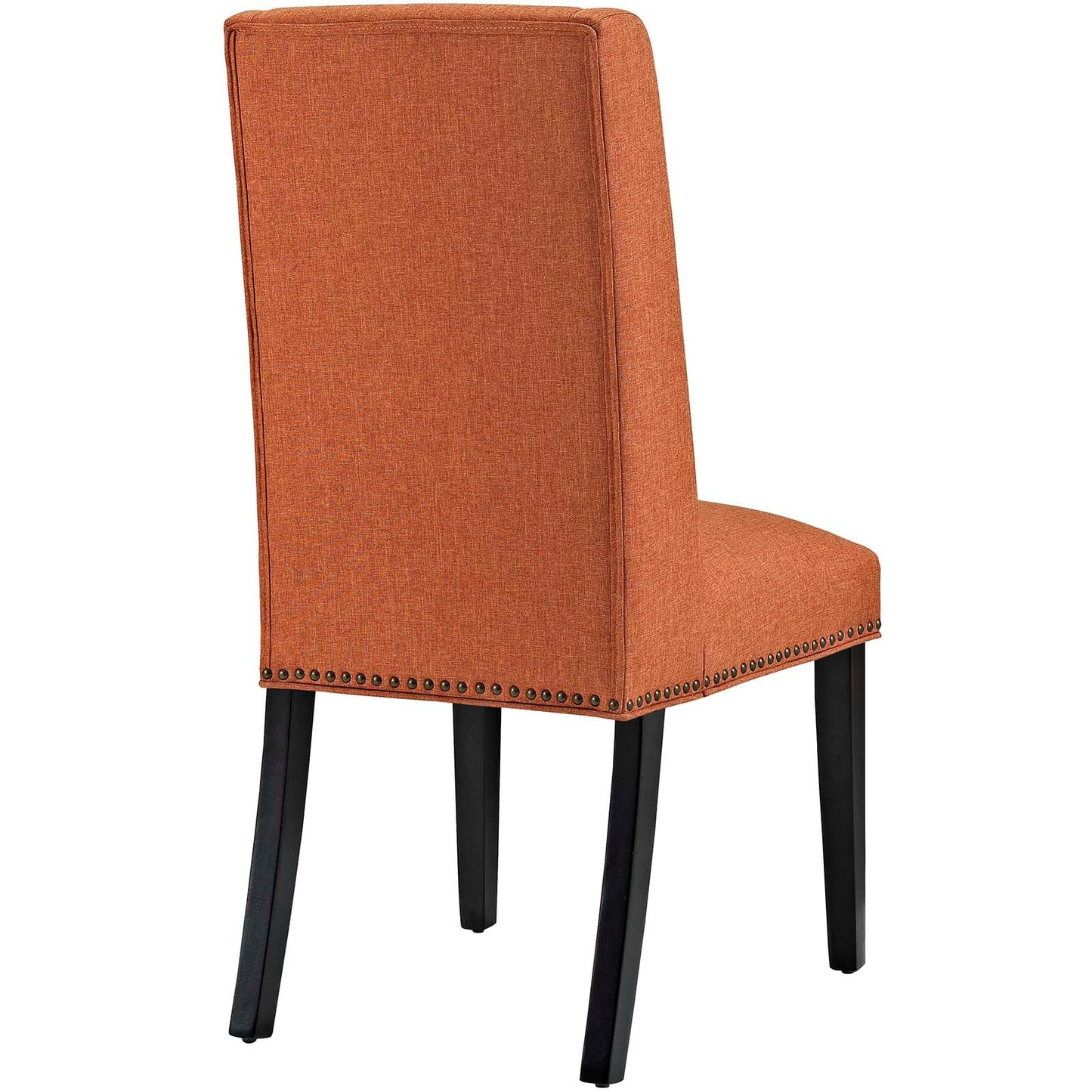 Baron Dining Chair Fabric Set of 2 Orange EEI-2748-ORA-SET