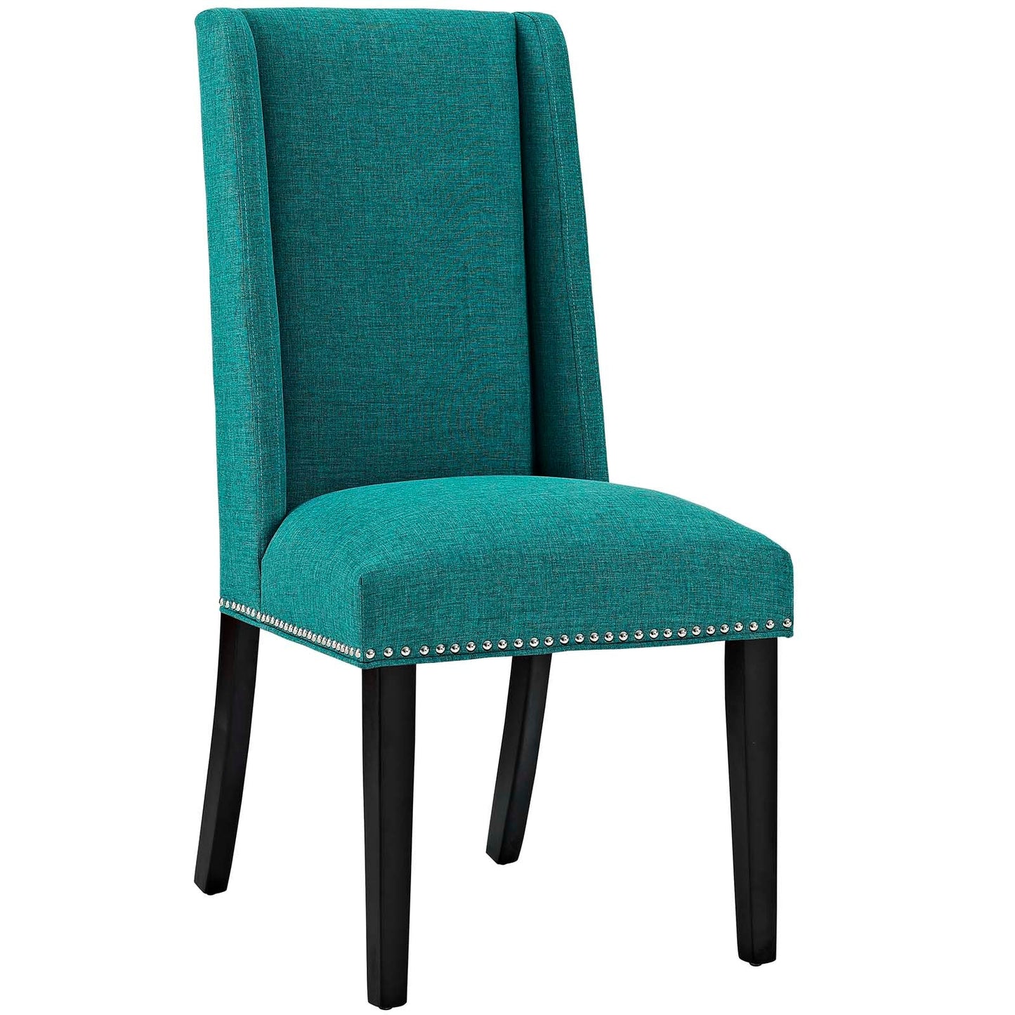 Baron Dining Chair Fabric Set of 2 Teal EEI-2748-TEA-SET