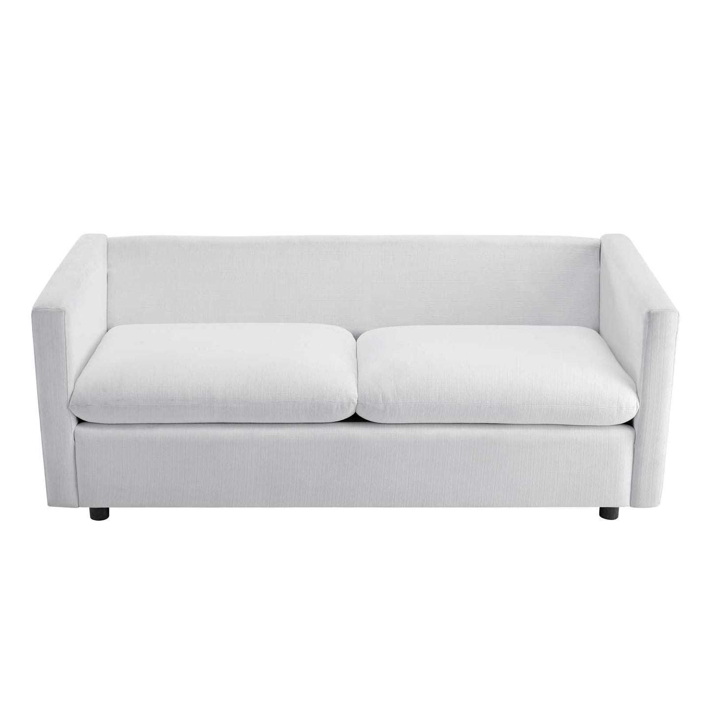 Activate Upholstered Fabric Sofa White EEI-3044-WHI