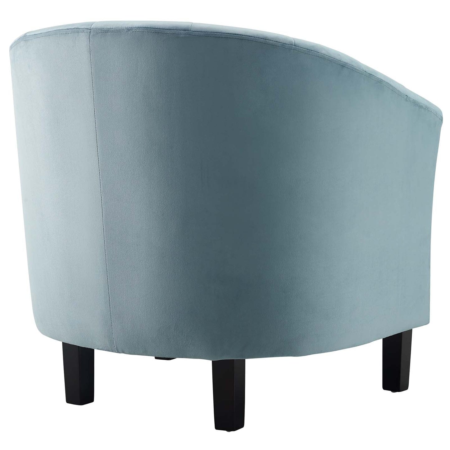 Prospect Channel Tufted Performance Velvet Armchair Light Blue EEI-3188-LBU