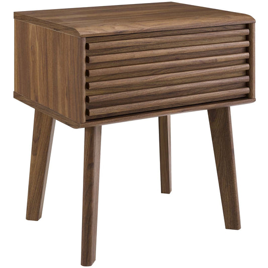 Render End Table Walnut EEI-3345-WAL