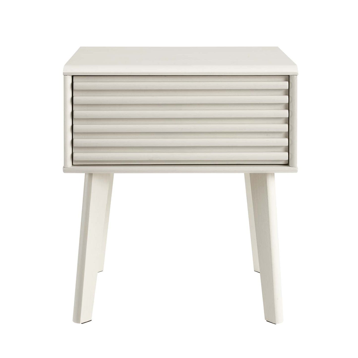 Render End Table White EEI-3345-WHI