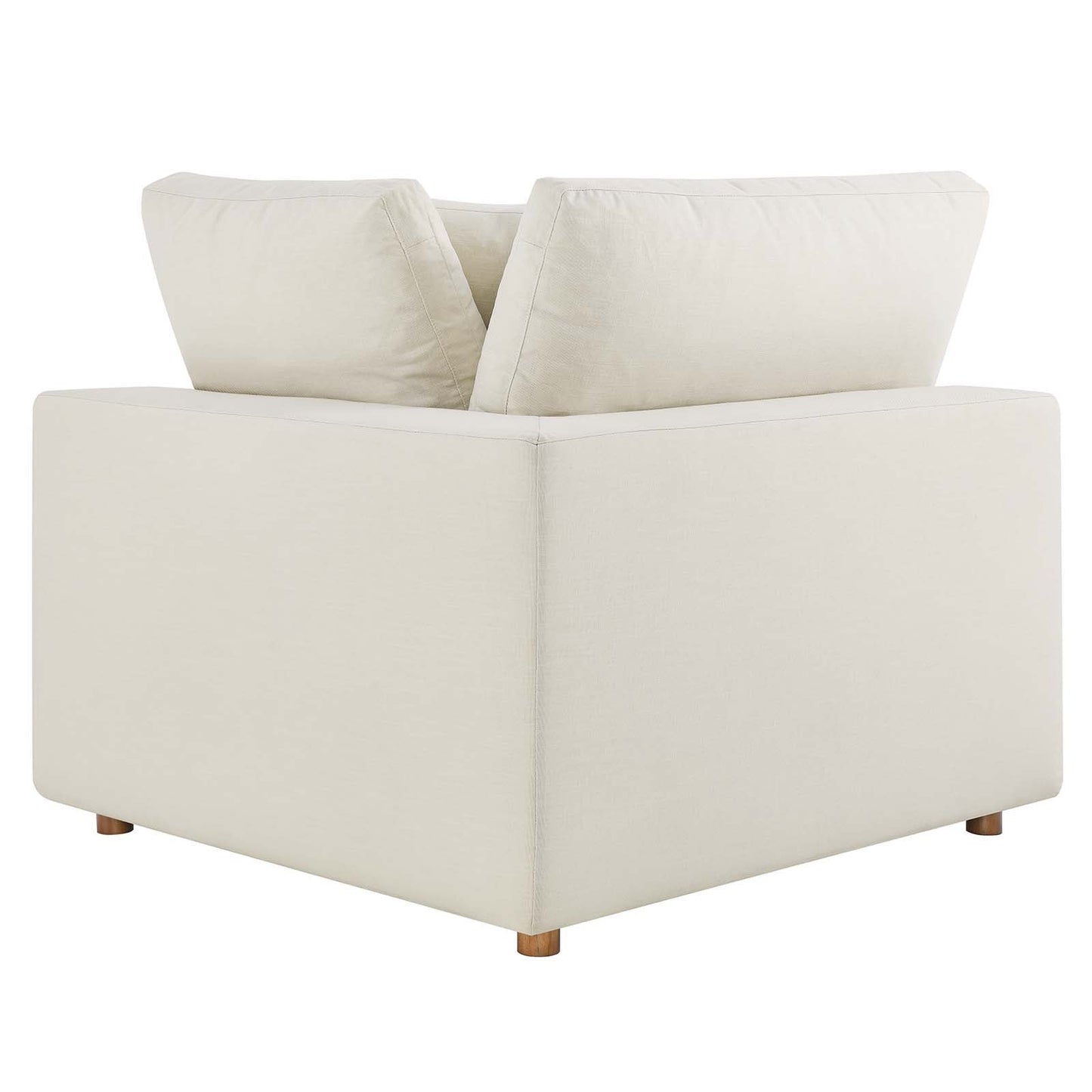 Commix Down Filled Overstuffed 2 Piece Sectional Sofa Set Light Beige EEI-3354-LBG