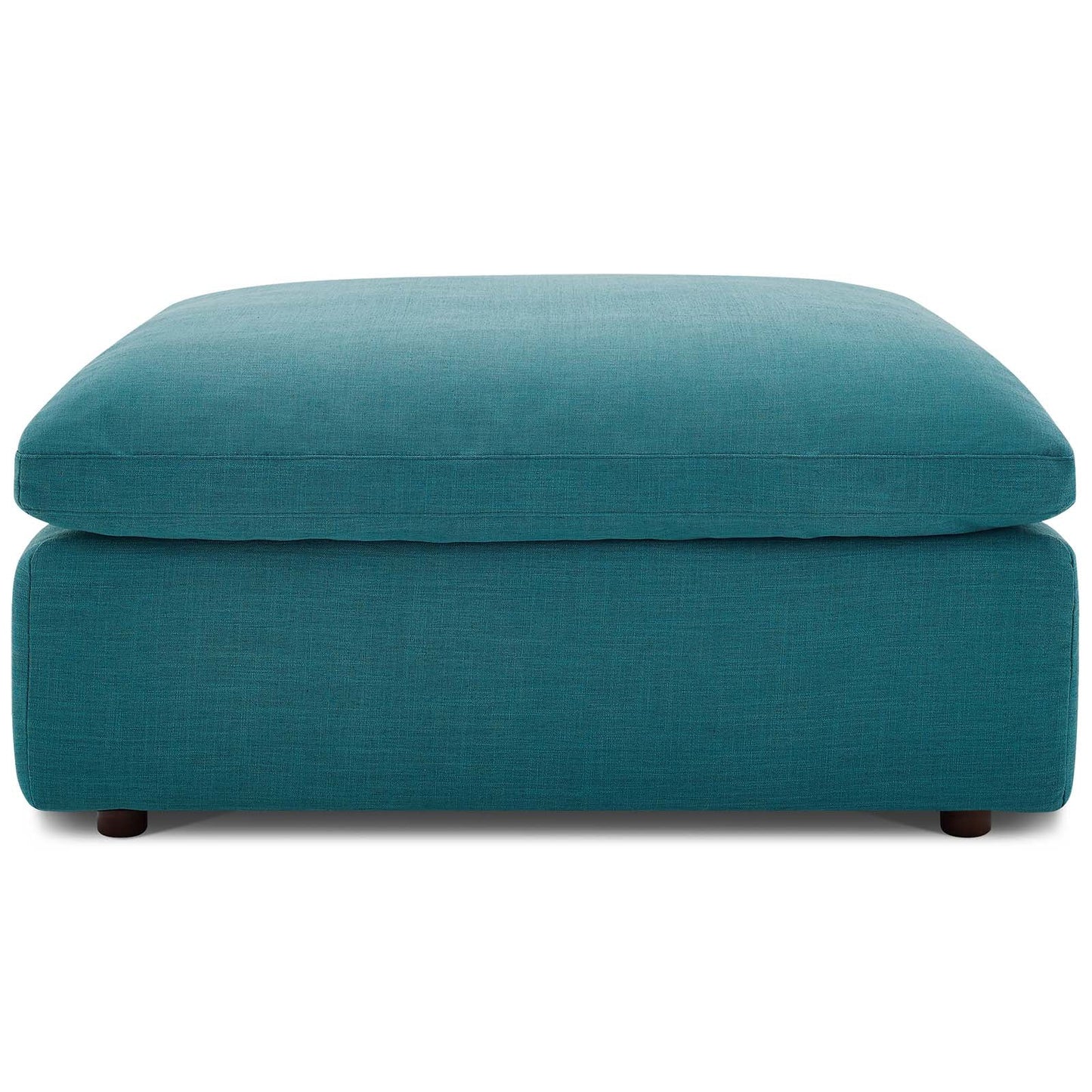 Commix Down Filled Overstuffed 7-Piece Sectional Sofa Teal EEI-3364-TEA