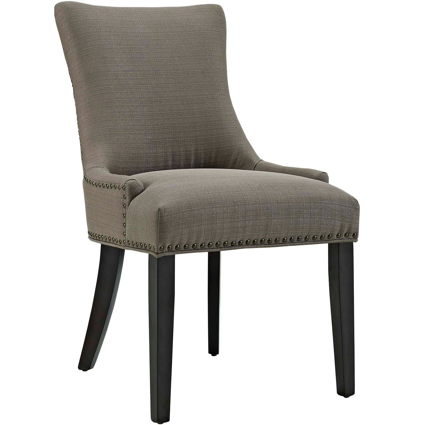 Marquis Dining Chair Fabric Set of 4 Granite EEI-3497-GRA