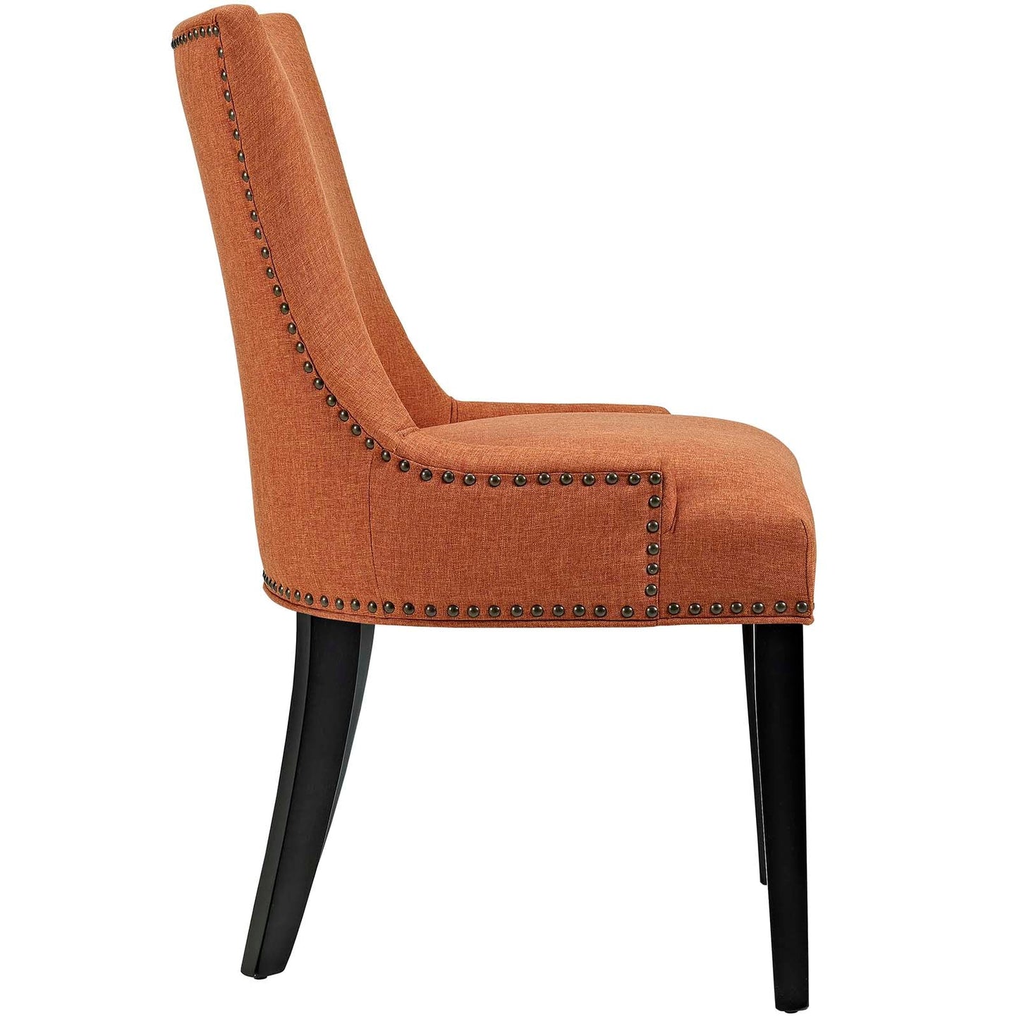 Marquis Dining Chair Fabric Set of 4 Orange EEI-3497-ORA