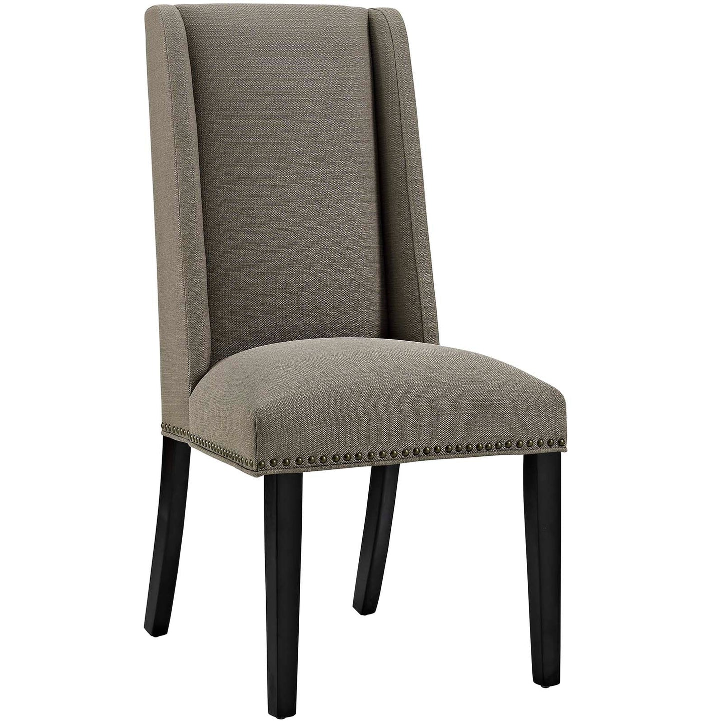 Baron Dining Chair Fabric Set of 4 Granite EEI-3503-GRA