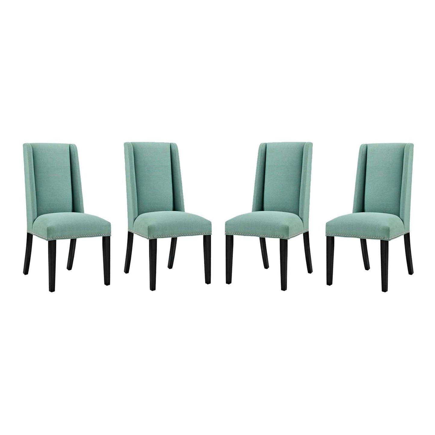 Baron Dining Chair Fabric Set of 4 Laguna EEI-3503-LAG