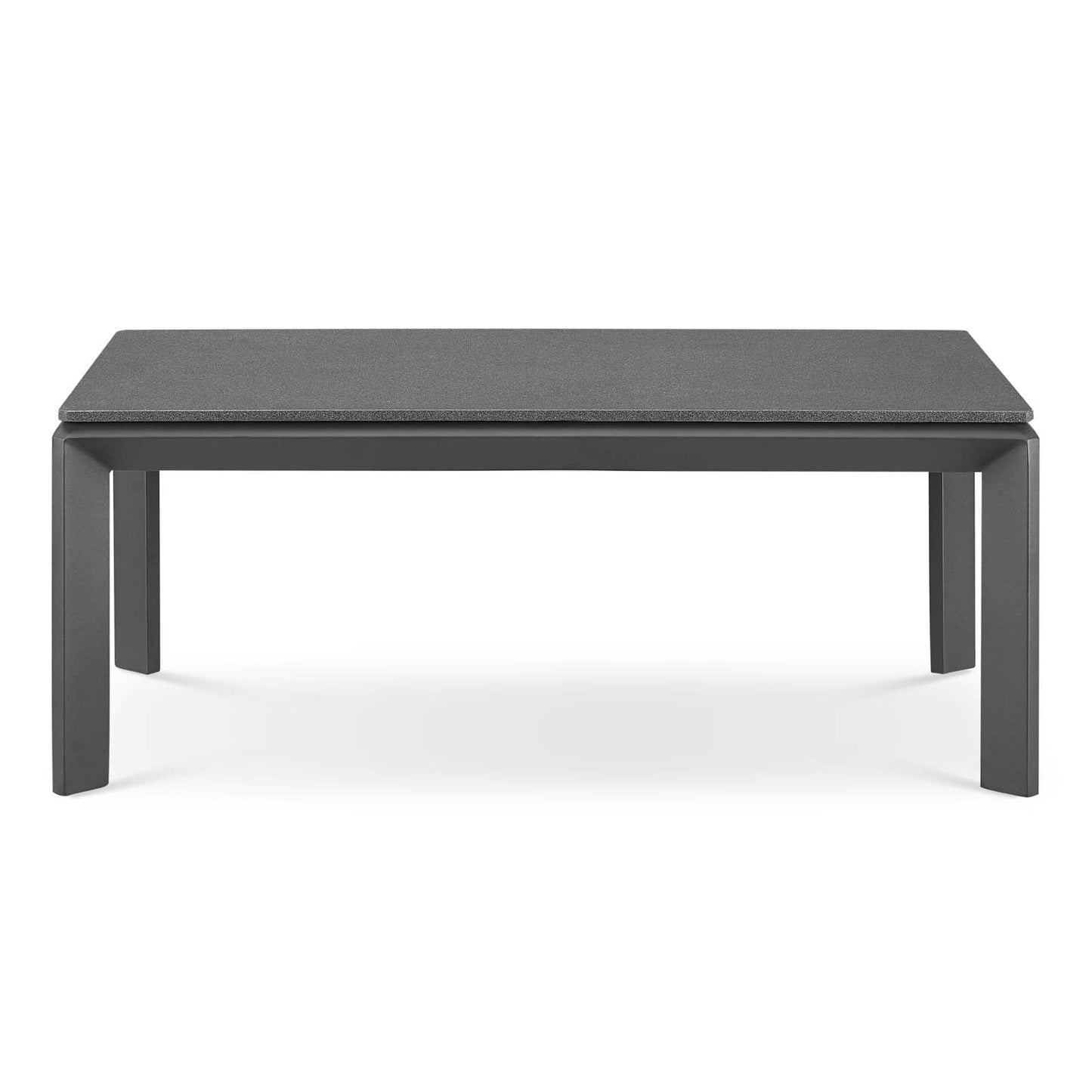 Riverside Aluminum Outdoor Patio Coffee Table Gray EEI-3570-SLA