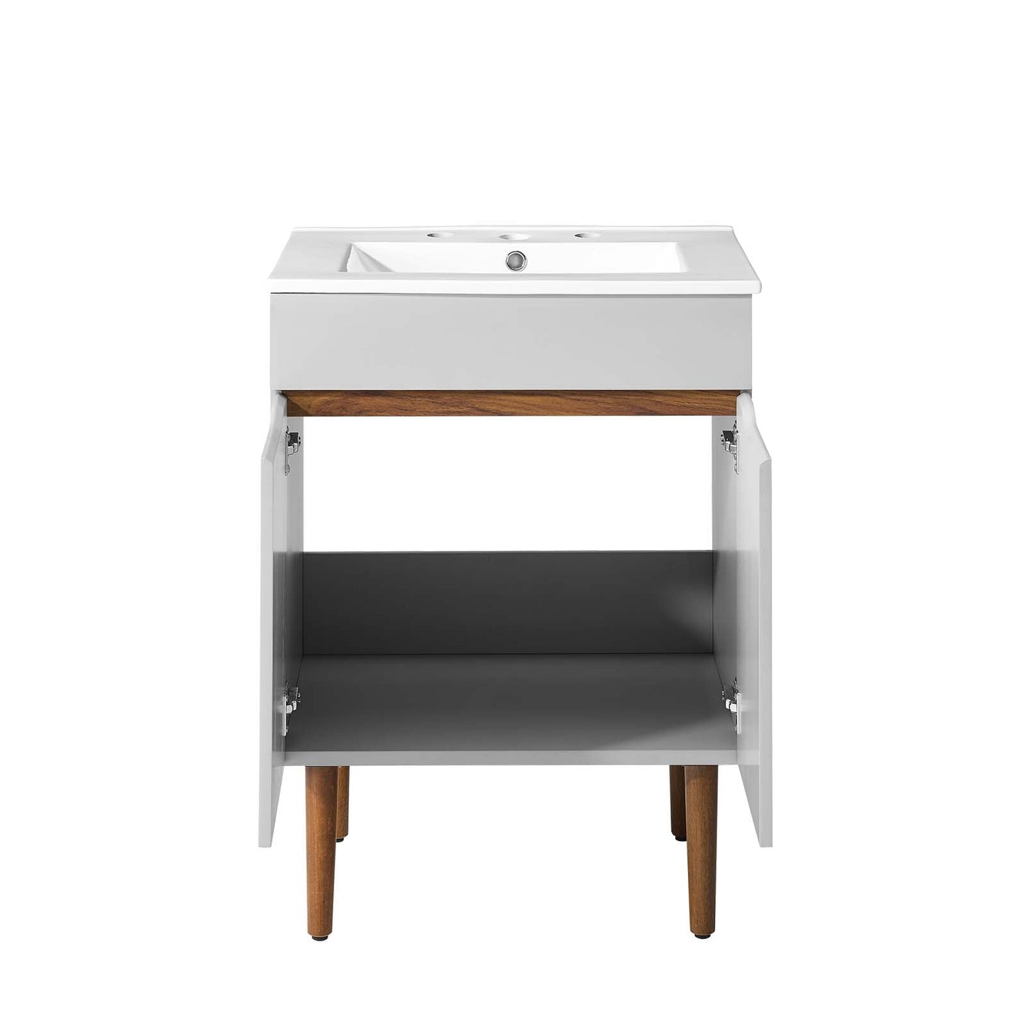 Harvest Bathroom Vanity Gray White EEI-3633-GRY-WHI