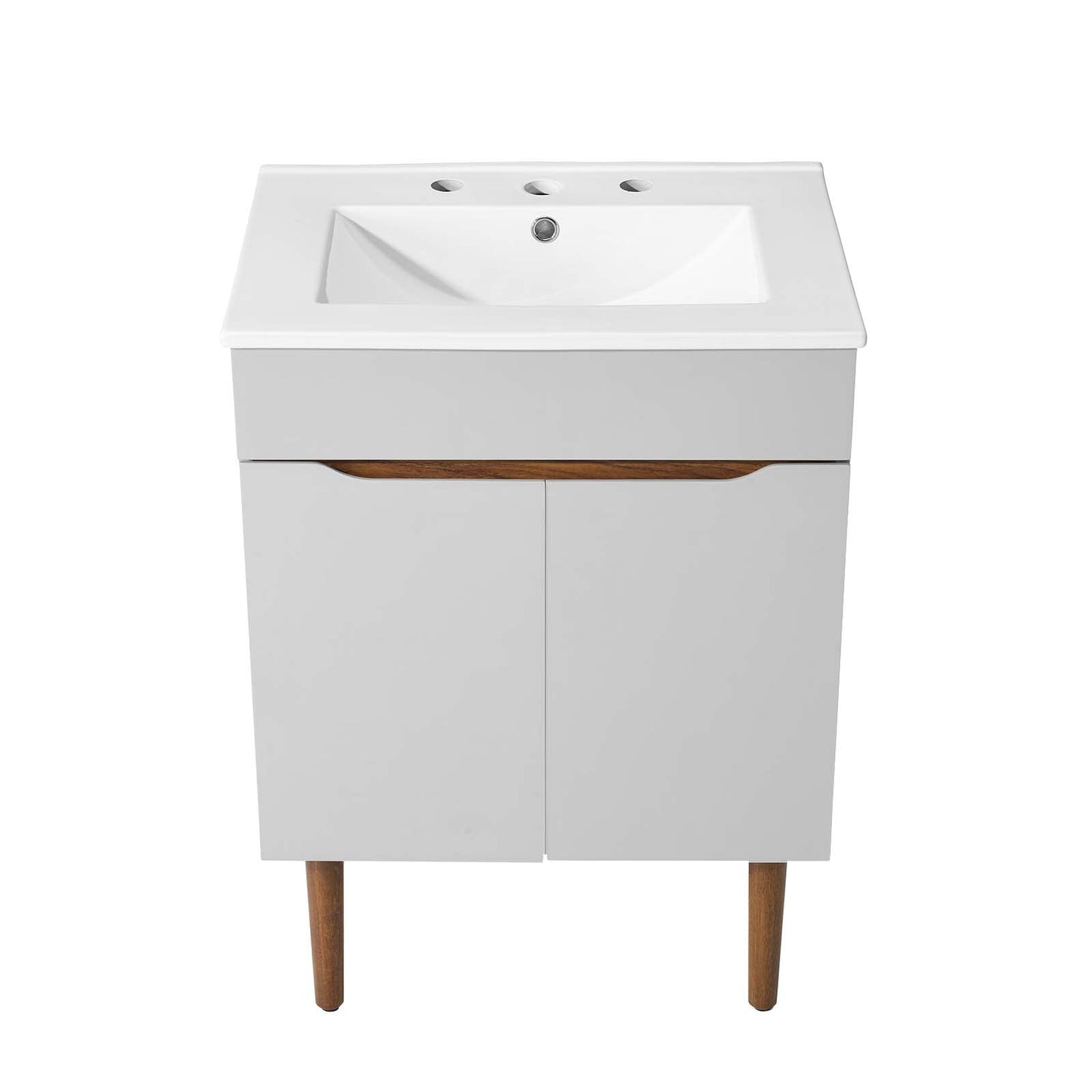 Harvest Bathroom Vanity Gray White EEI-3633-GRY-WHI