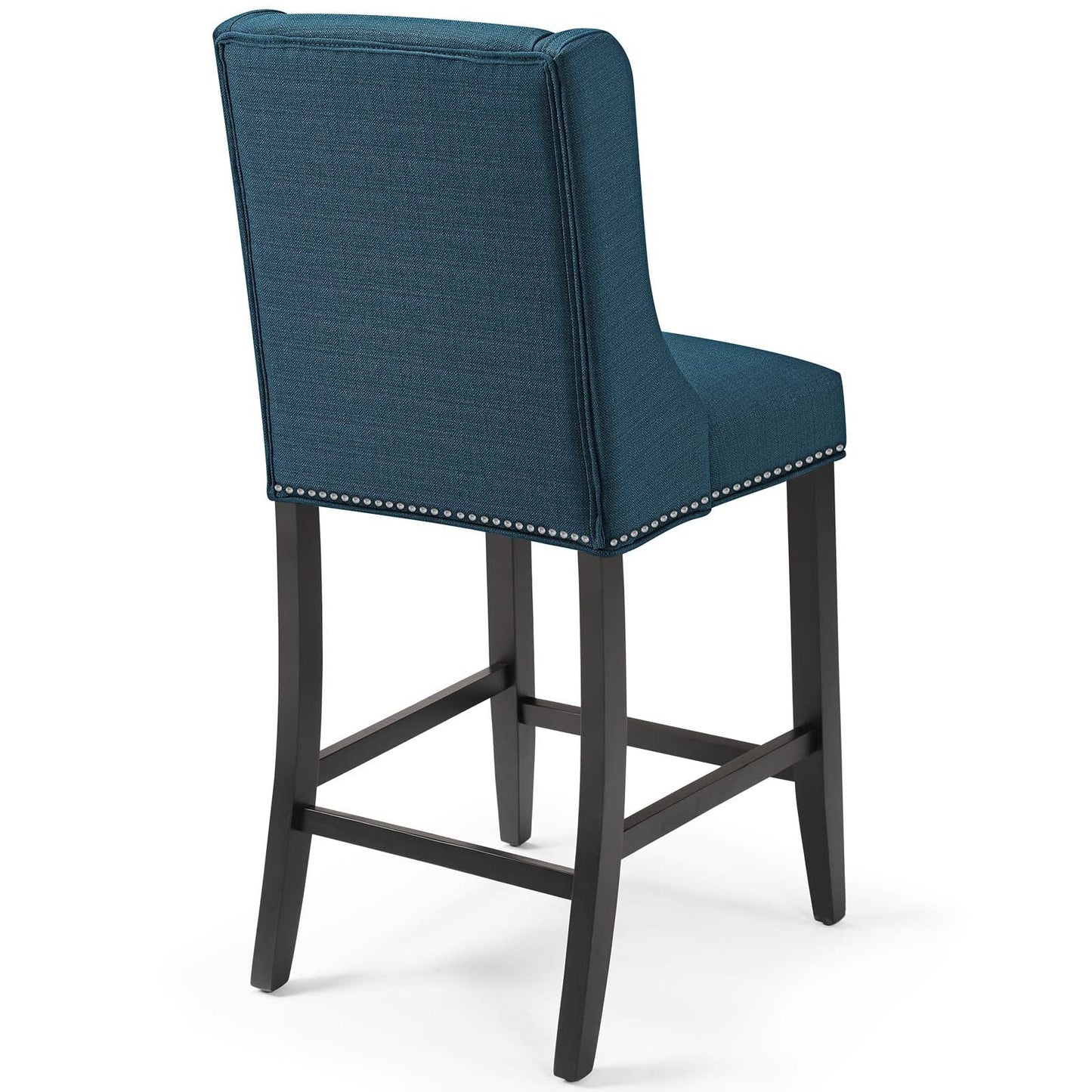 Baron Upholstered Fabric Counter Stool Azure EEI-3735-AZU