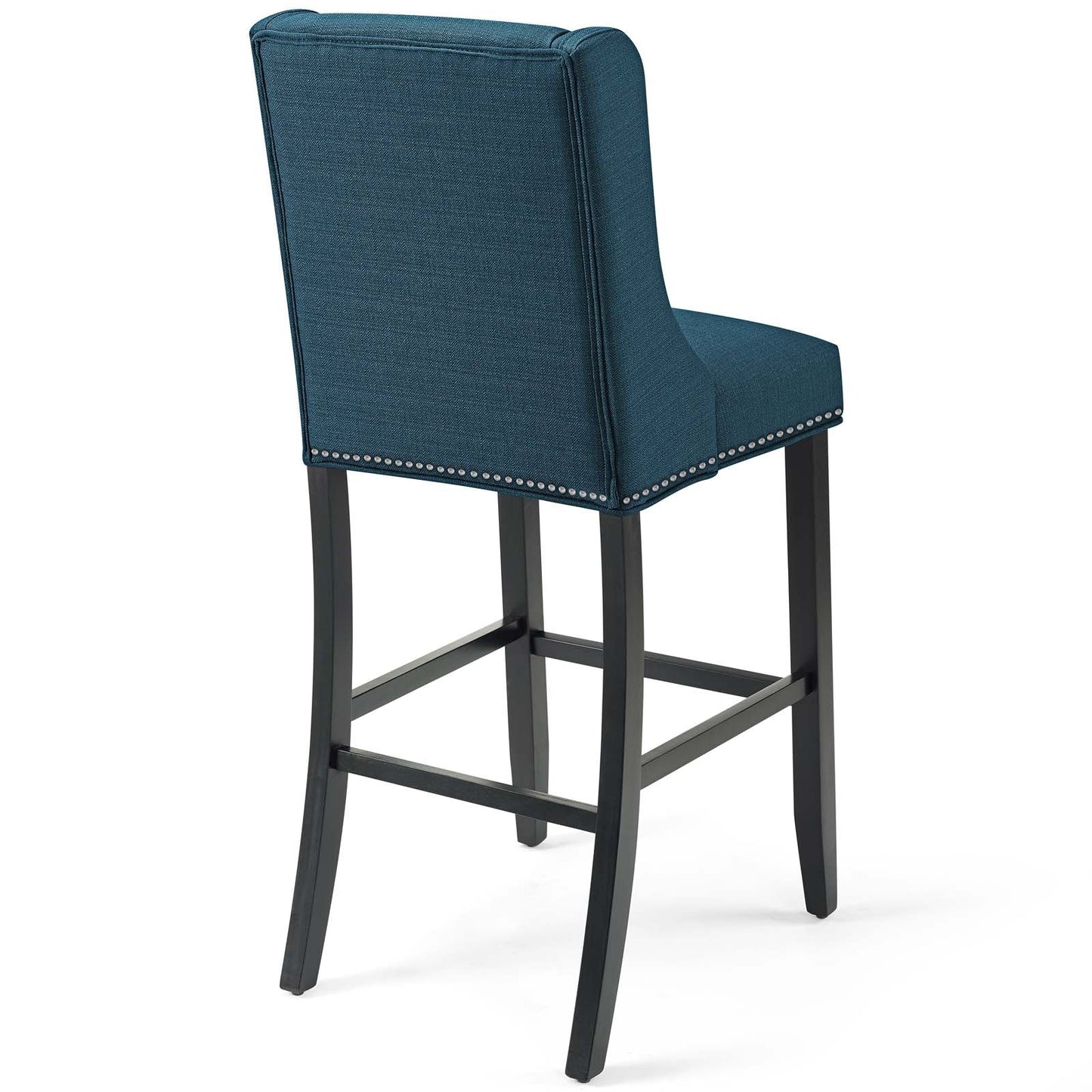 Baron Upholstered Fabric Bar Stool Azure EEI-3737-AZU