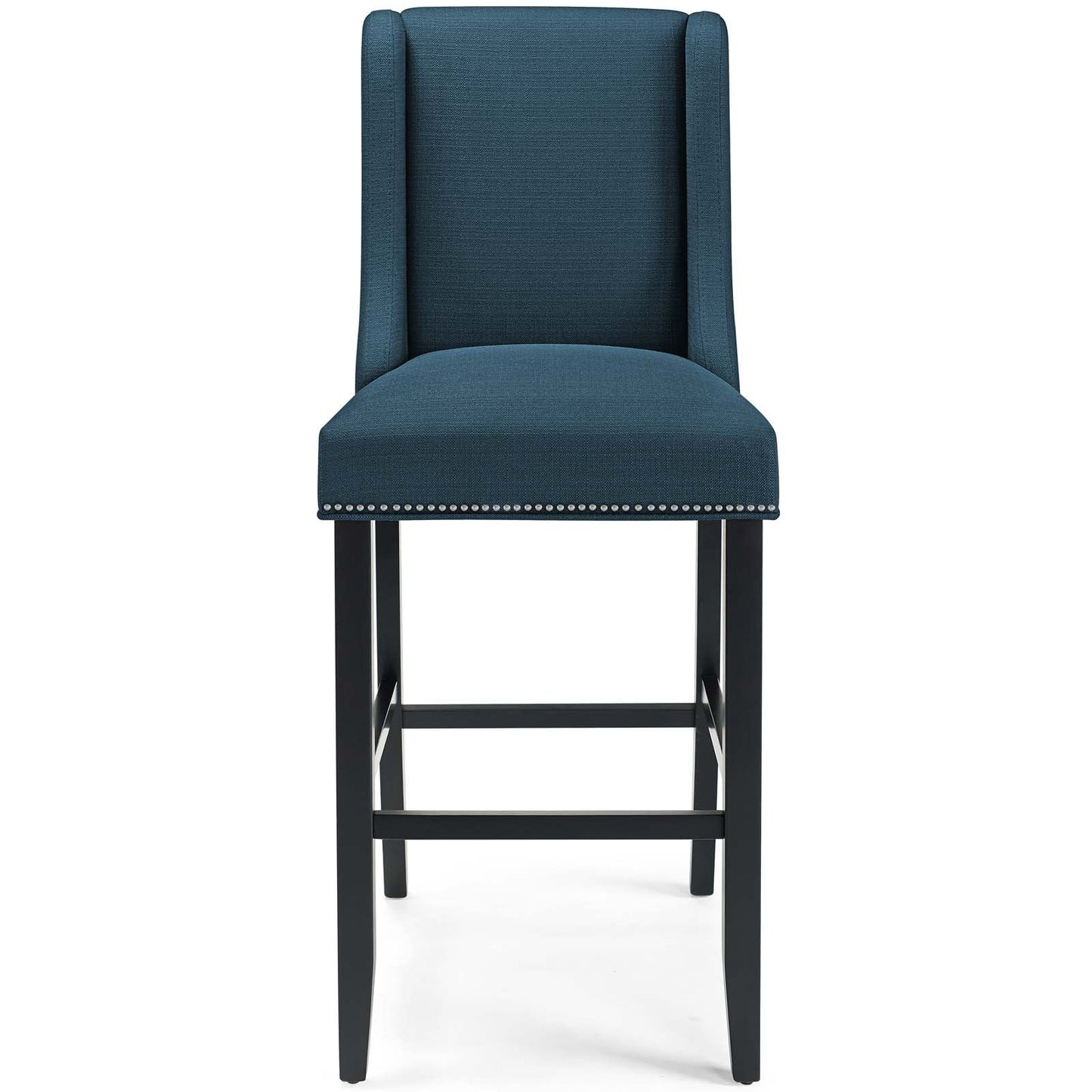 Baron Upholstered Fabric Bar Stool Azure EEI-3737-AZU