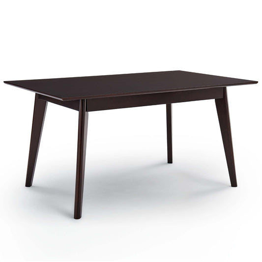 Oracle 69" Rectangle Dining Table Cappuccino EEI-3748-CAP