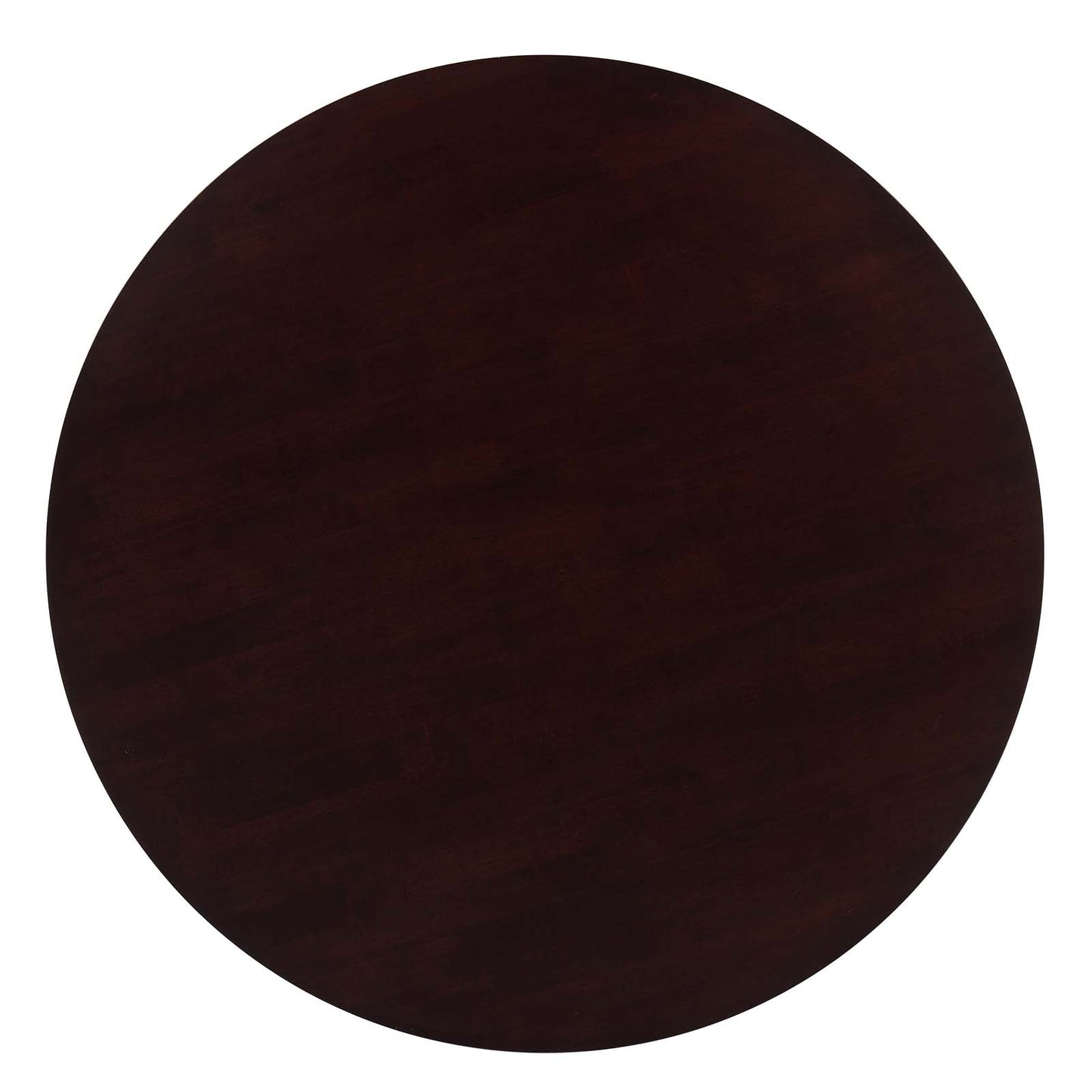 Vision 45" Round Dining Table Cappuccino EEI-3751-CAP