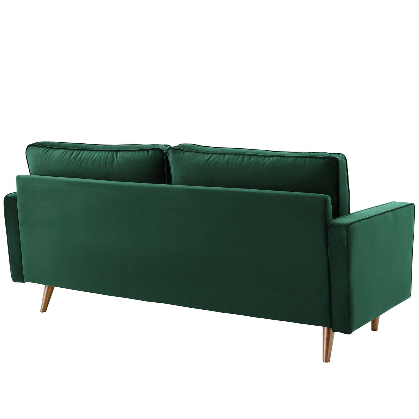 Valour Performance Velvet Sofa Green EEI-3764-GRN